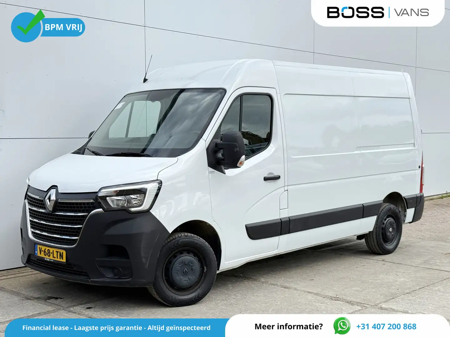 Renault Master T33 2.3 DCI 135PK L2H2 Airco Cruise Control Parkee Wit - 1