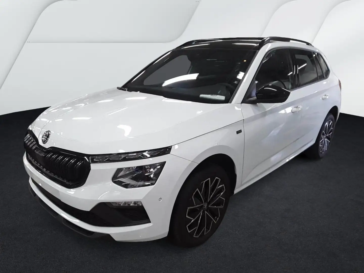 Skoda Kamiq Tour 1.5 TSI DSG/AHK/Matrix/Nav/Pano/Black Weiß - 2