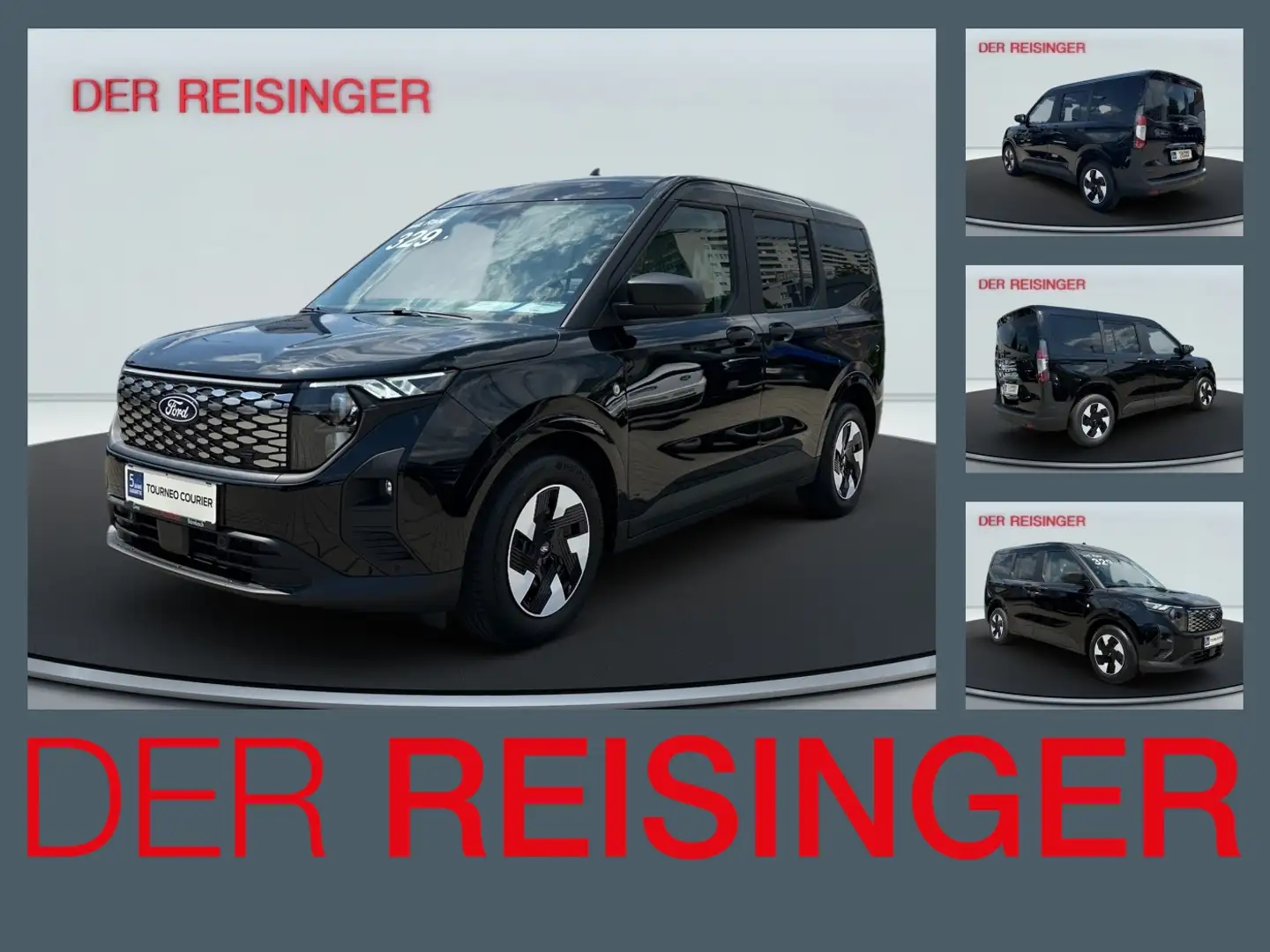 Ford Tourneo Courier BEV Trend Schwarz - 1