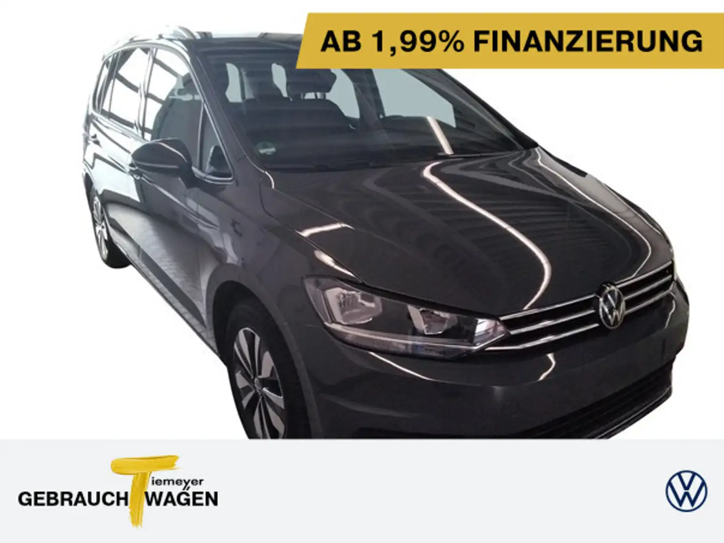 Volkswagen Touran 1.5 TSI DSG MOVE 7-SITZE NAVI SITZHZG AHK Grau - 1