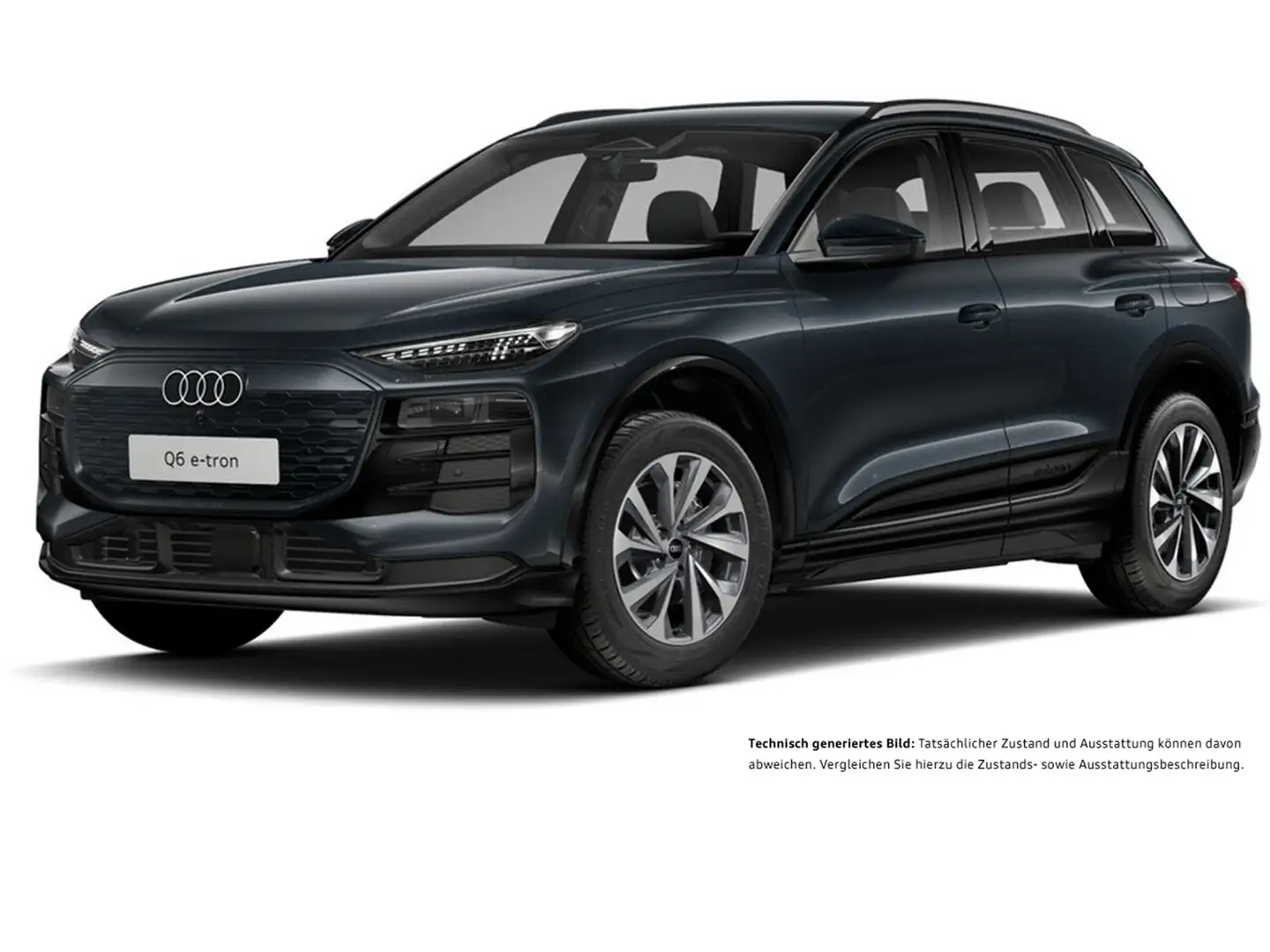 Audi Q6 e-tron quattro advanced 360°CAM LM19 E-KLAPPE Grijs - 2