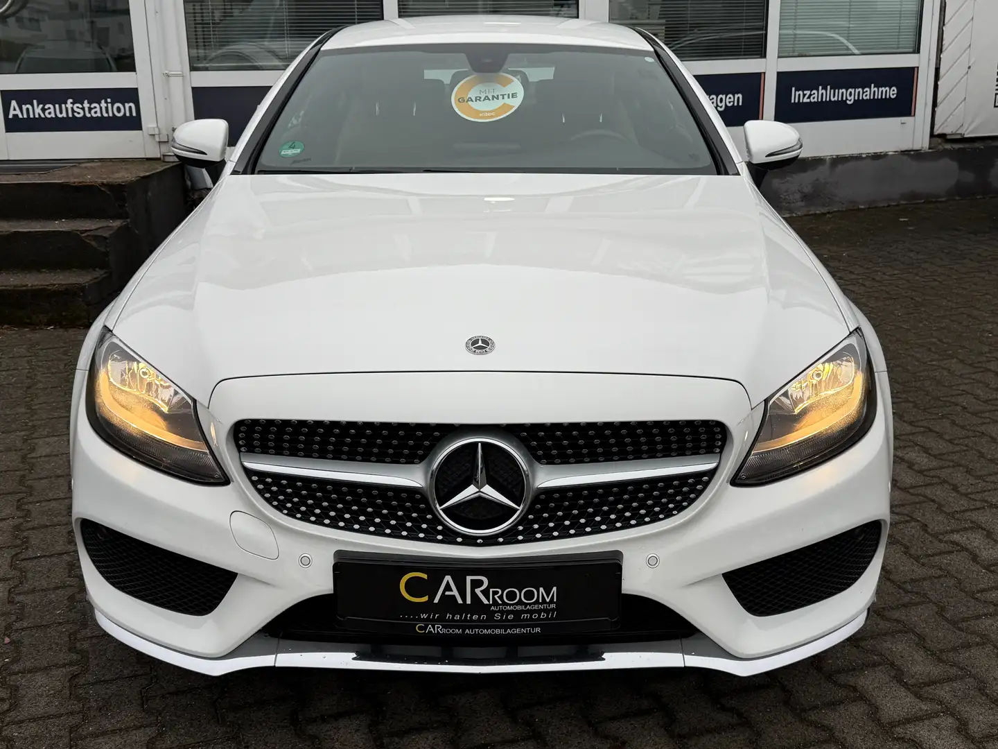 Mercedes-Benz C 200 C 200*AMG*Vollleder*Kamera*1Hand*Shz.*Tüv2026* Blanco - 2