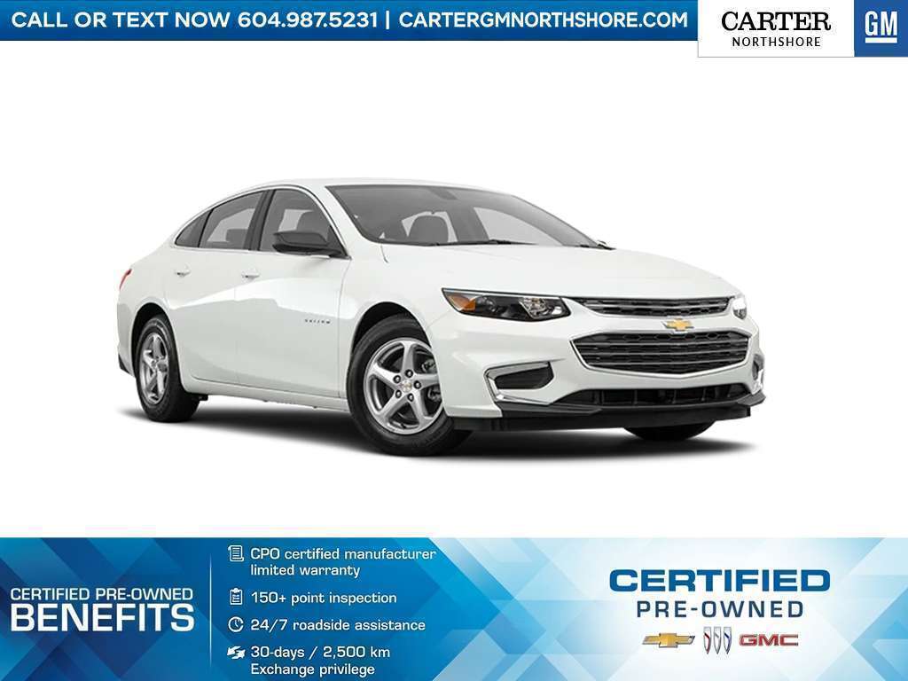 2017 Chevrolet Malibu APPLE CARPLAY/REAR VIEW CAMERA