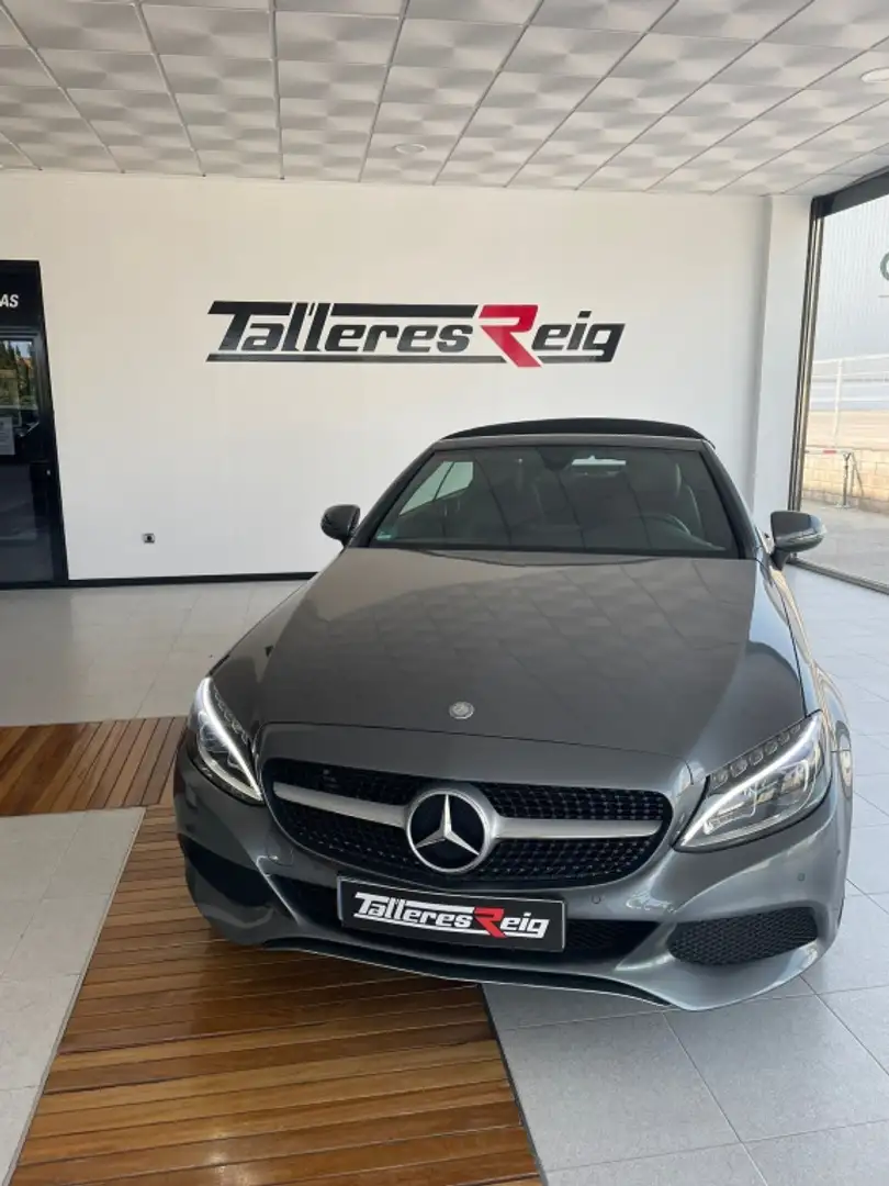 Mercedes-Benz C 220 Cabrio 220d 9G-Tronic Grijs - 1