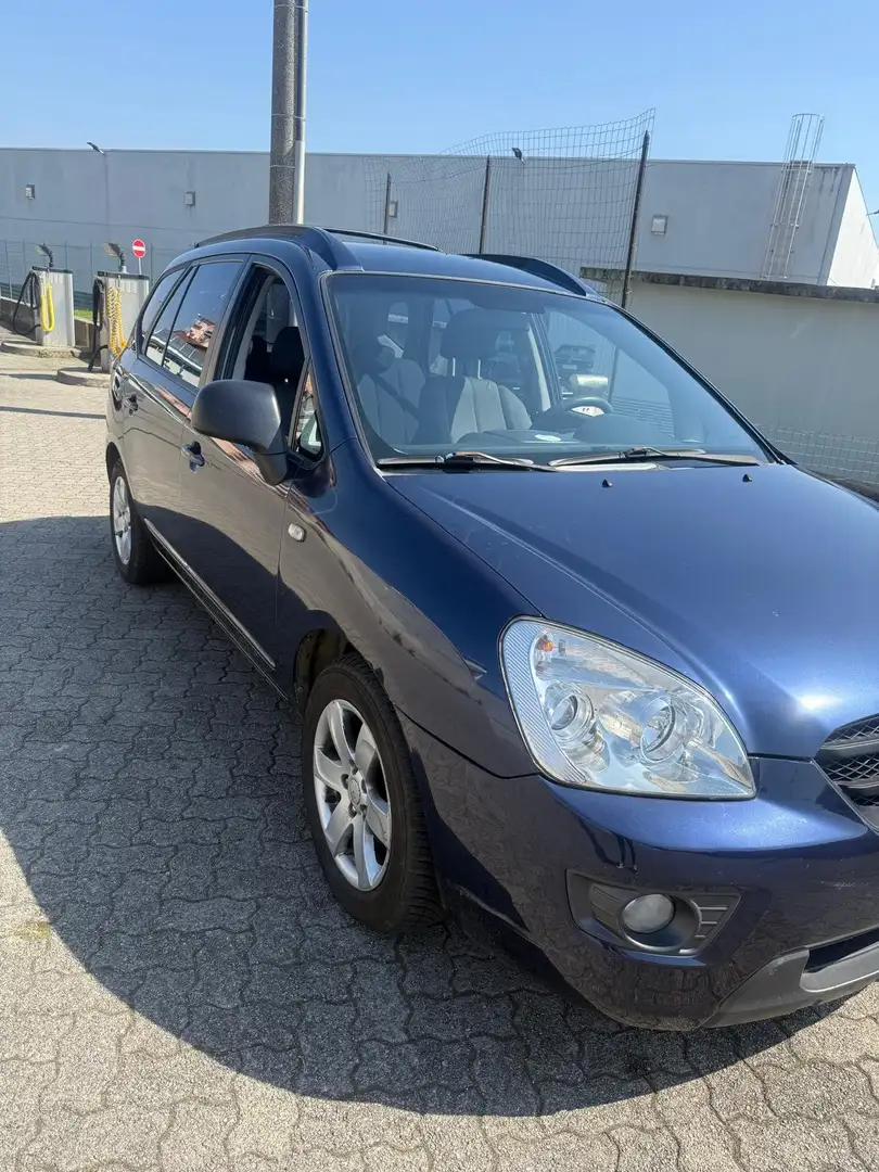 Kia Carens Carens III 2007 2.0 crdi 16v vgt LX Family Bleu - 1