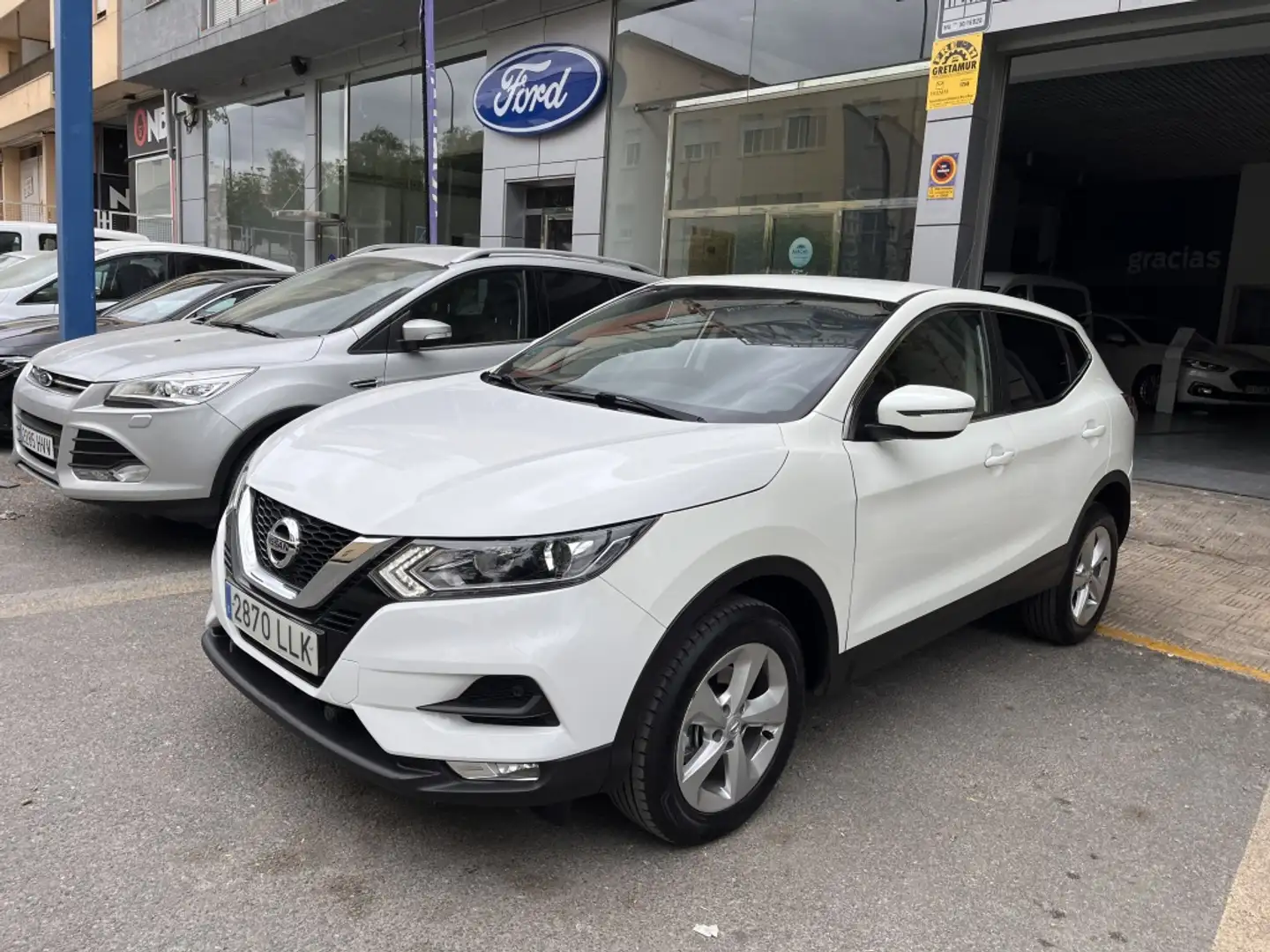 Nissan Qashqai 1.5dCi Acenta 4x2 85kW Blanco - 1