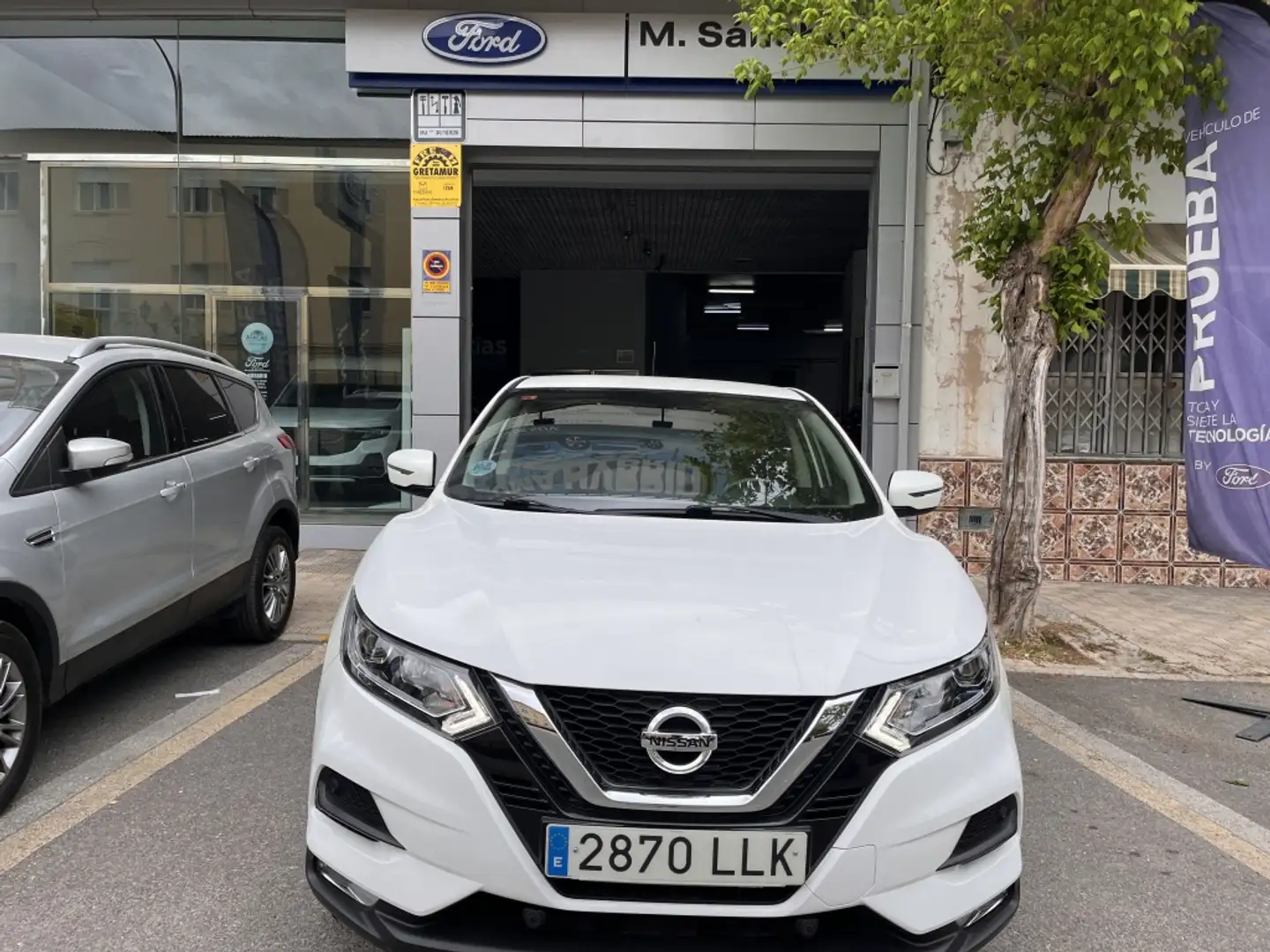 Nissan Qashqai 1.5dCi Acenta 4x2 85kW Blanco - 2