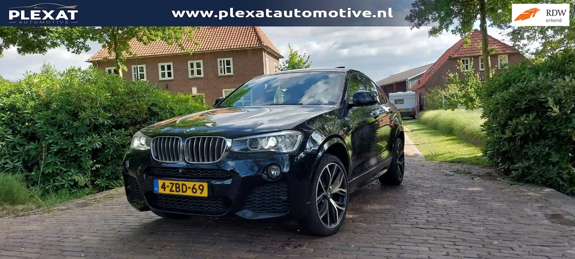 BMW X4 XDrive28i High Executive Aut. | M-Pakket | Harman- Zwart - 1