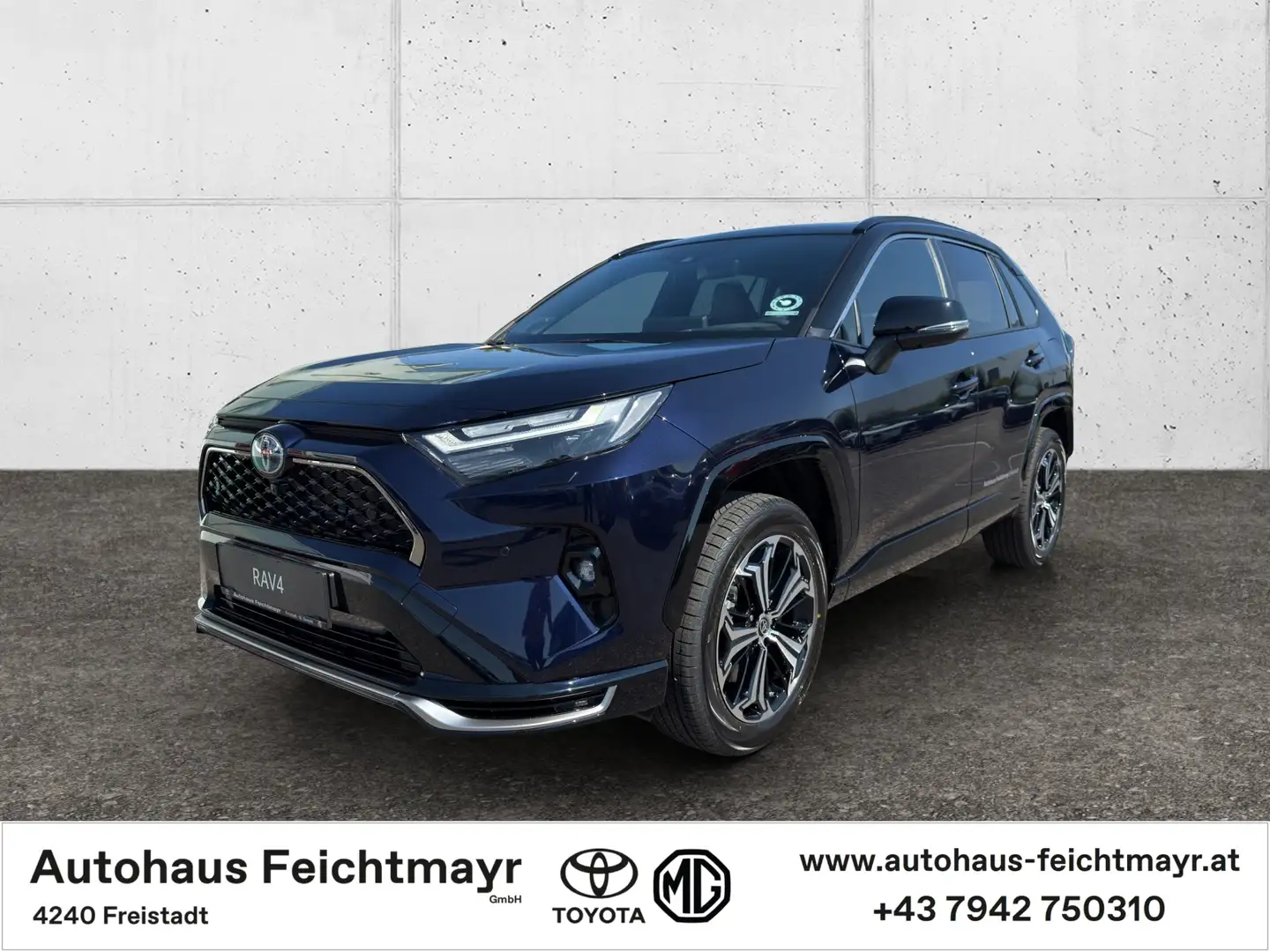 Toyota RAV 4 RAV4 AWD 2,5 Dual-VVT-i Plug-In Hybrid Style 5t. Bleu - 1