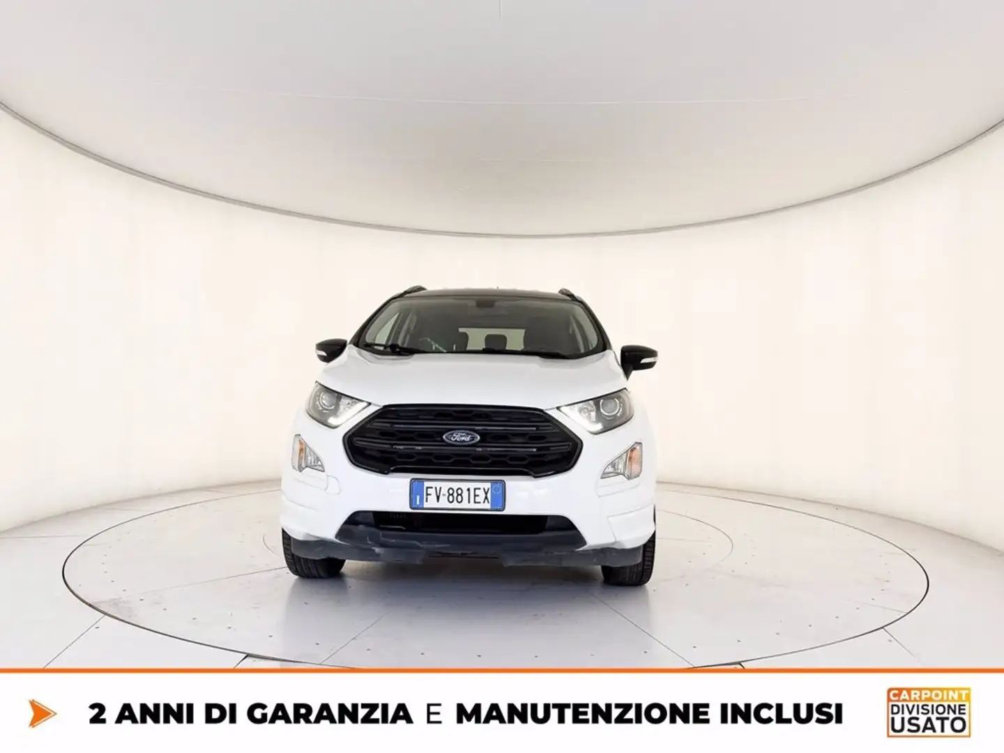 Ford EcoSport 1.0 ecoboost st-line 100cv my19 Blanc - 2
