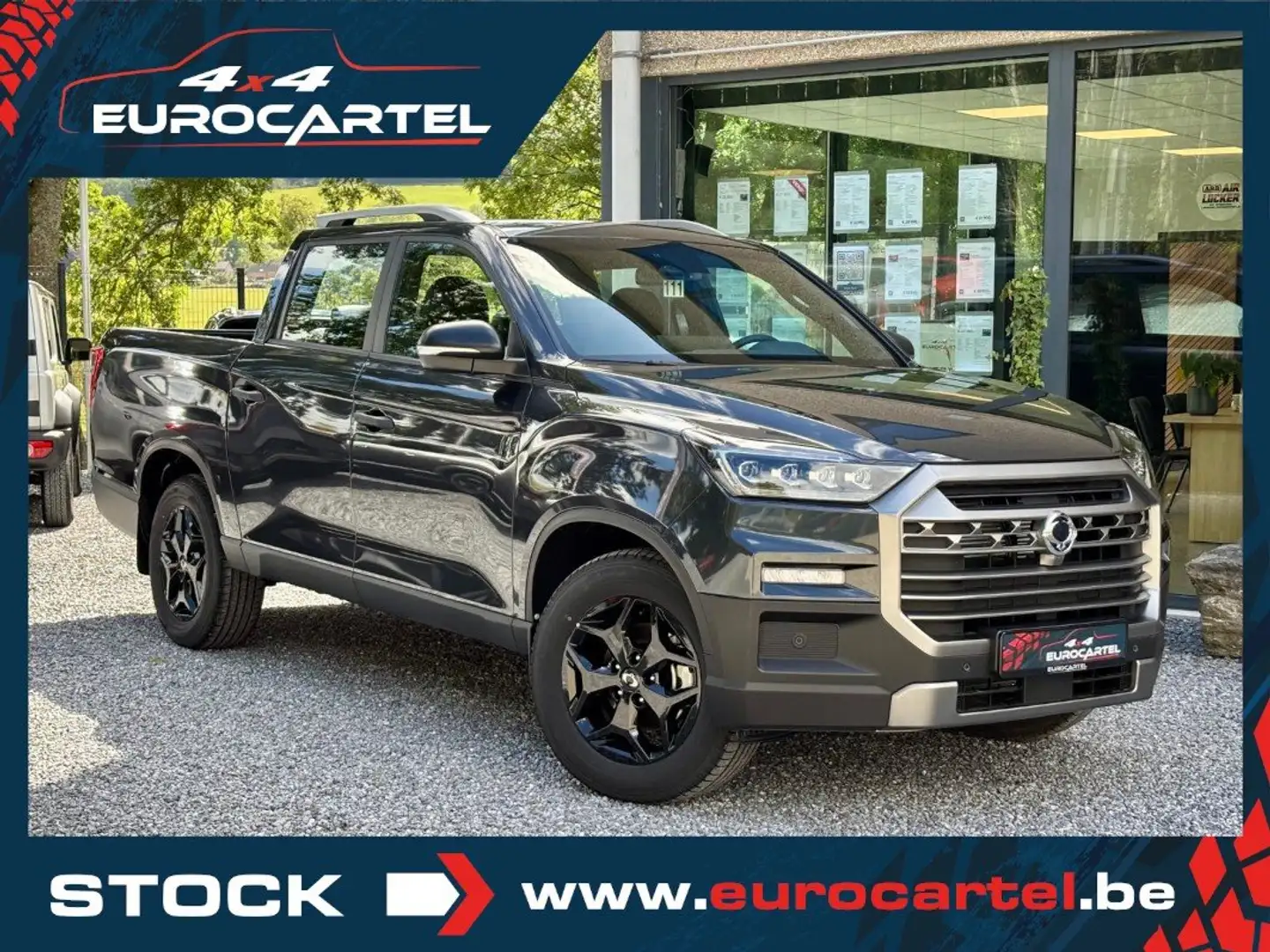 SsangYong Musso Grand 2.2D 202CV | BLACK EDITION | 29.750€ HTVA Grau - 1
