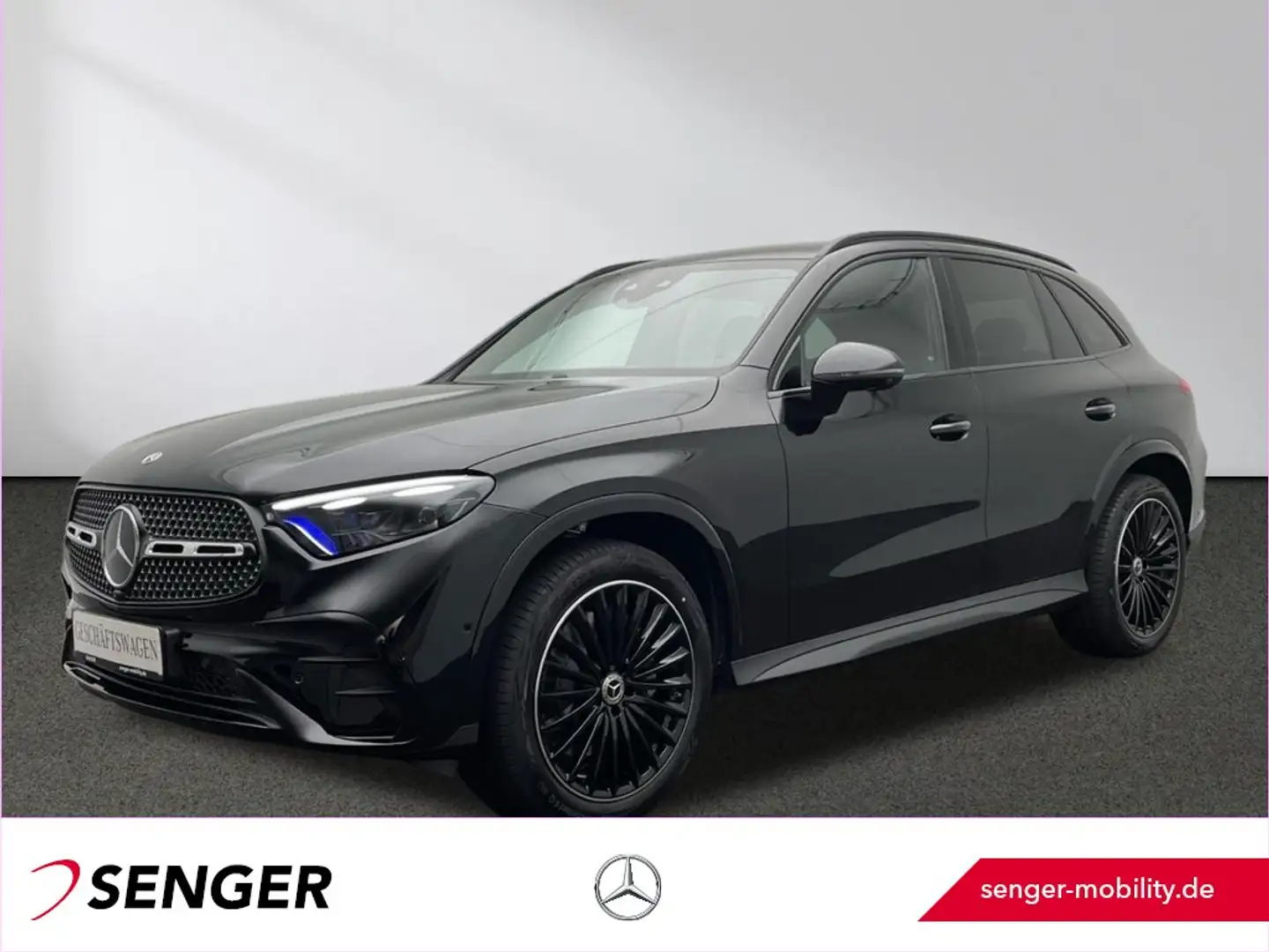 Mercedes-Benz GLC 220 d 4M AMG Line Night AHK Digital-Light Schwarz - 1