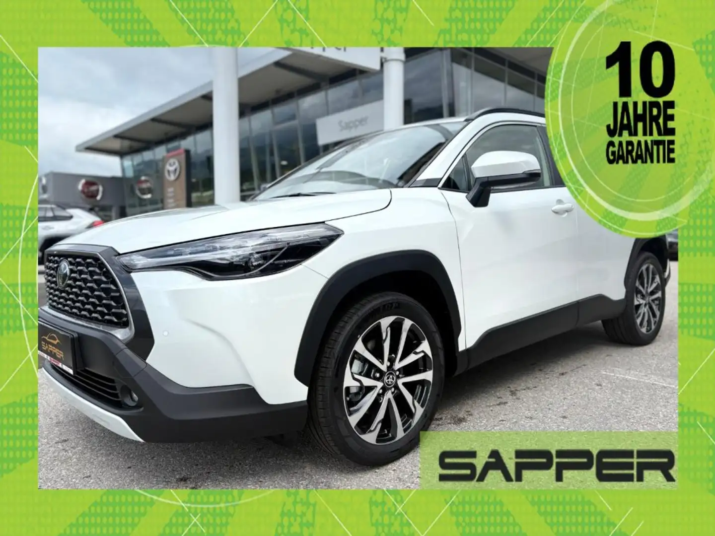 Toyota Corolla Cross 2,0 Hybrid Active Drive AWD Blanco - 1