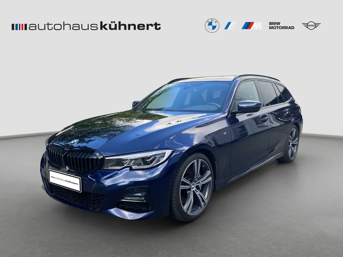 BMW 330 i Touring ///M-Sport+M-Sitze Laser SpurAss StHzg R Blau - 1