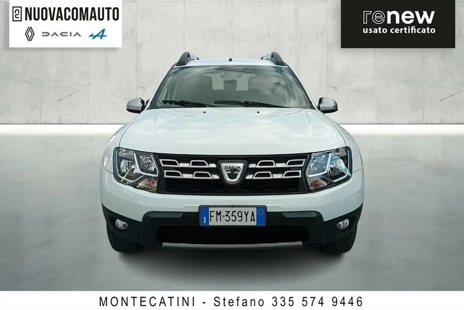 Dacia Duster 1.5 dci Brave2 4x2 s&s 110cv Bianco - 2