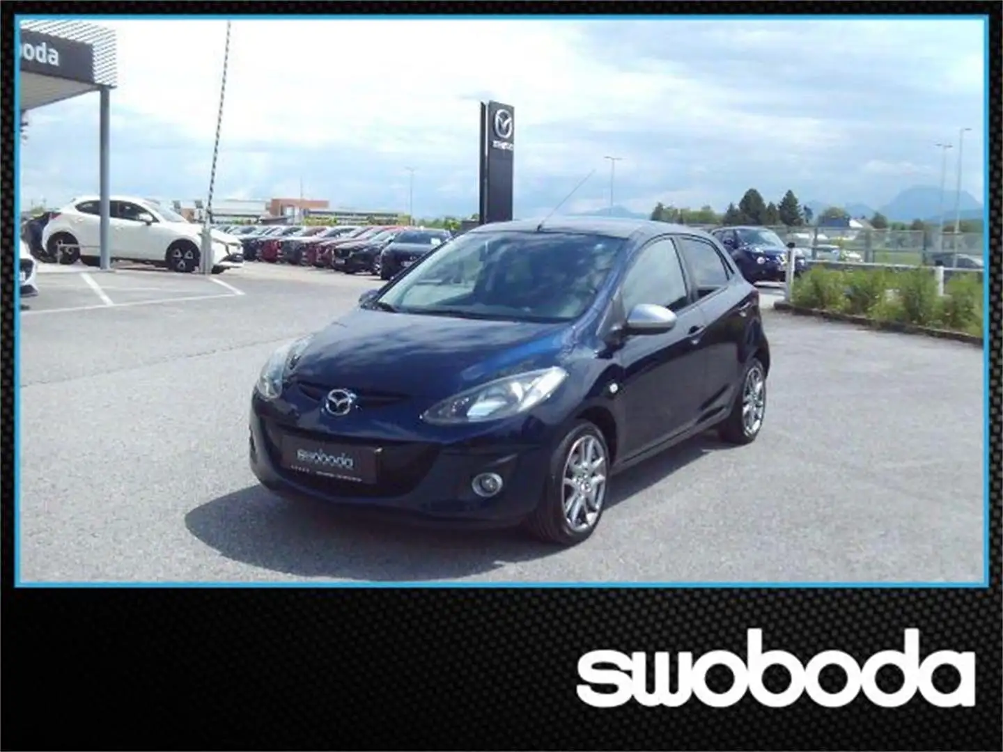Mazda 2 1,3i Takumi 8fach Bereift Blauw - 1