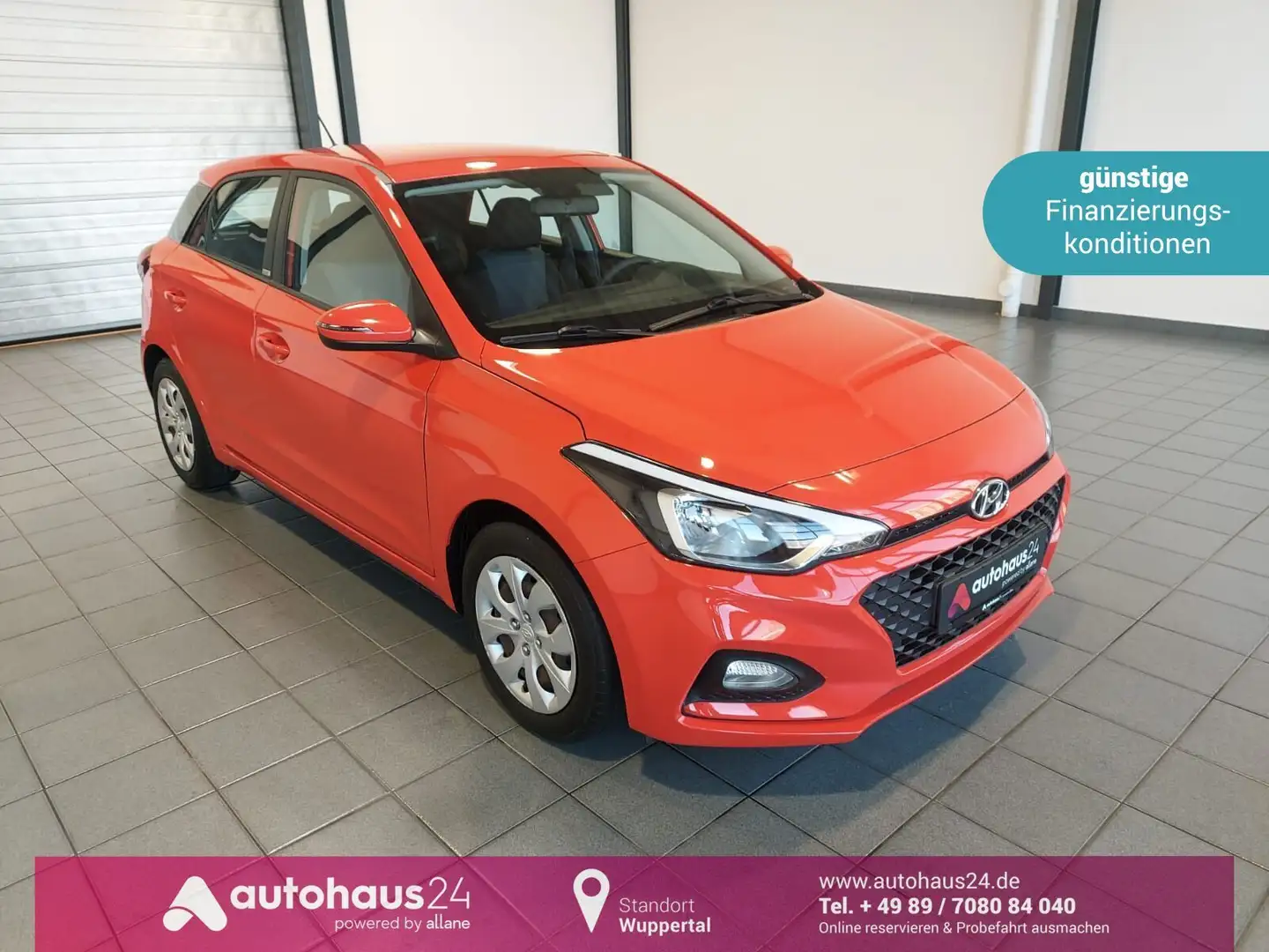 Hyundai i20 1.0 Select  Klimaanlage|USB Červená - 1