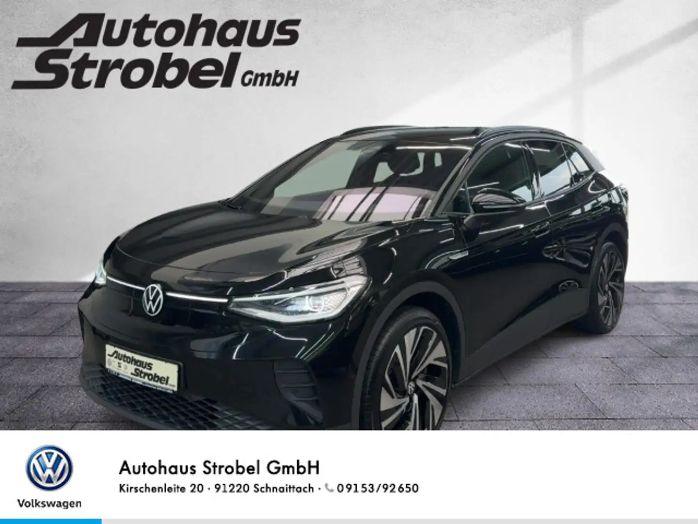 Volkswagen ID.4 Pro Performance 82 kWh Wärmep. ab 1,99% ACC Schwarz - 1