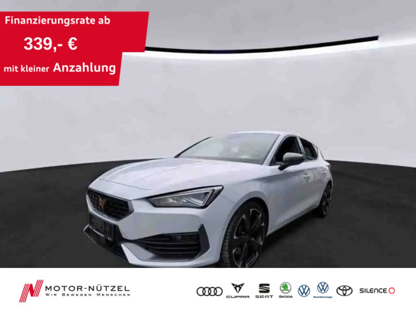 CUPRA Leon 1.4 eHybrid LED+NAVI+DCC+SHZ+RFK+2xPDC+NSW Weiß - 1