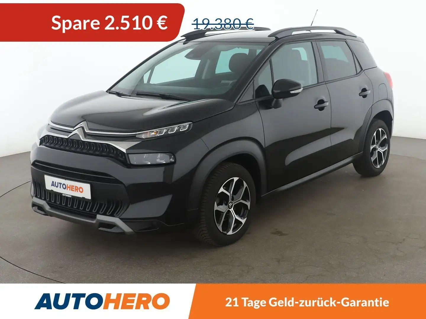 Citroen C3 Aircross 1.5 Blue-HDi Plus *PDC*TEMPO*NAVI*ALU* Schwarz - 1