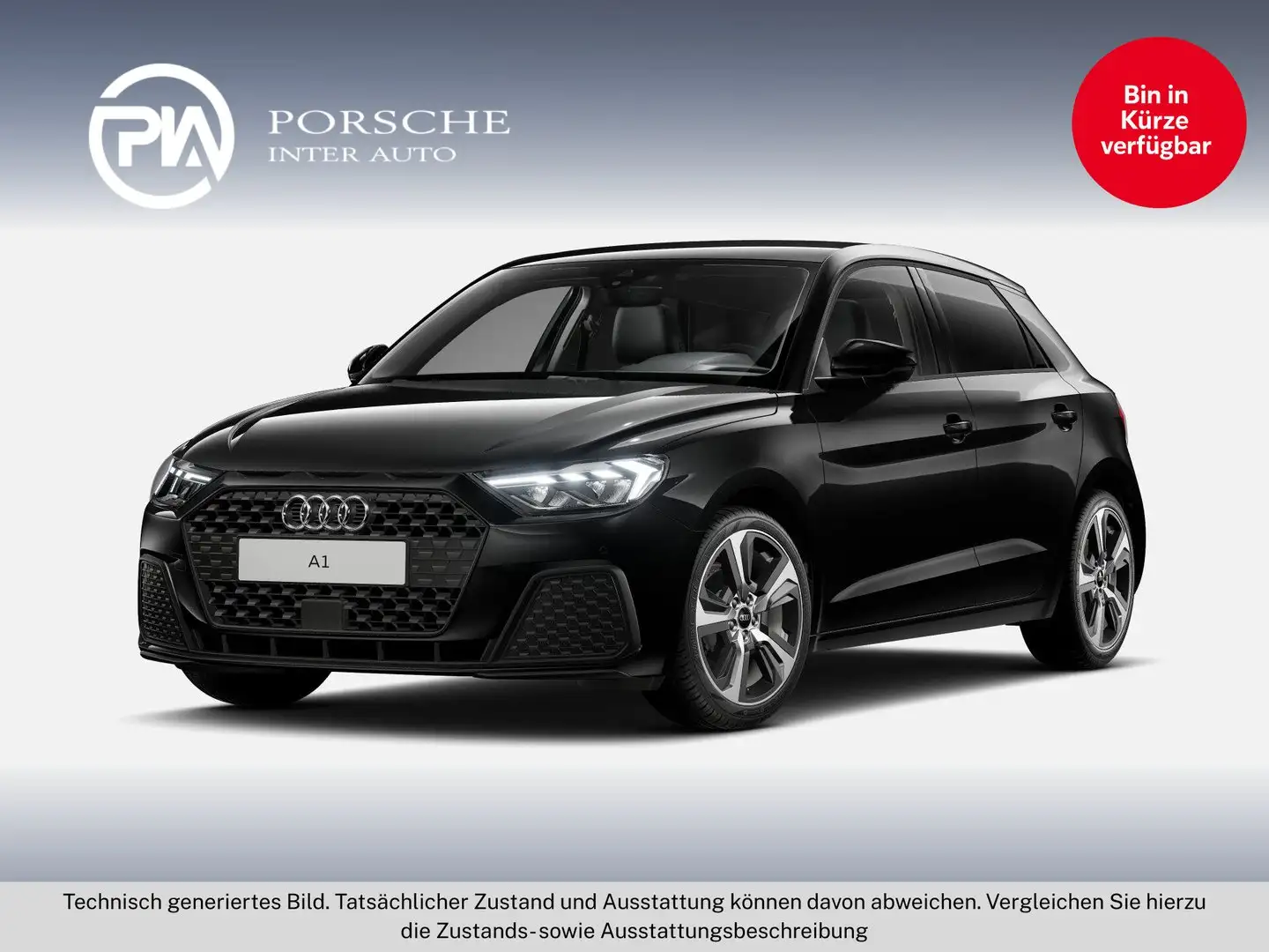 Audi A1 25 TFSI intense Schwarz - 1