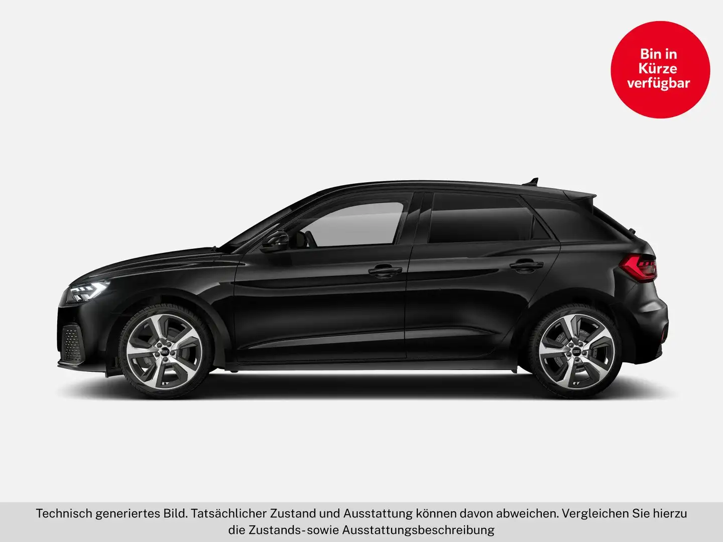 Audi A1 25 TFSI intense Schwarz - 2