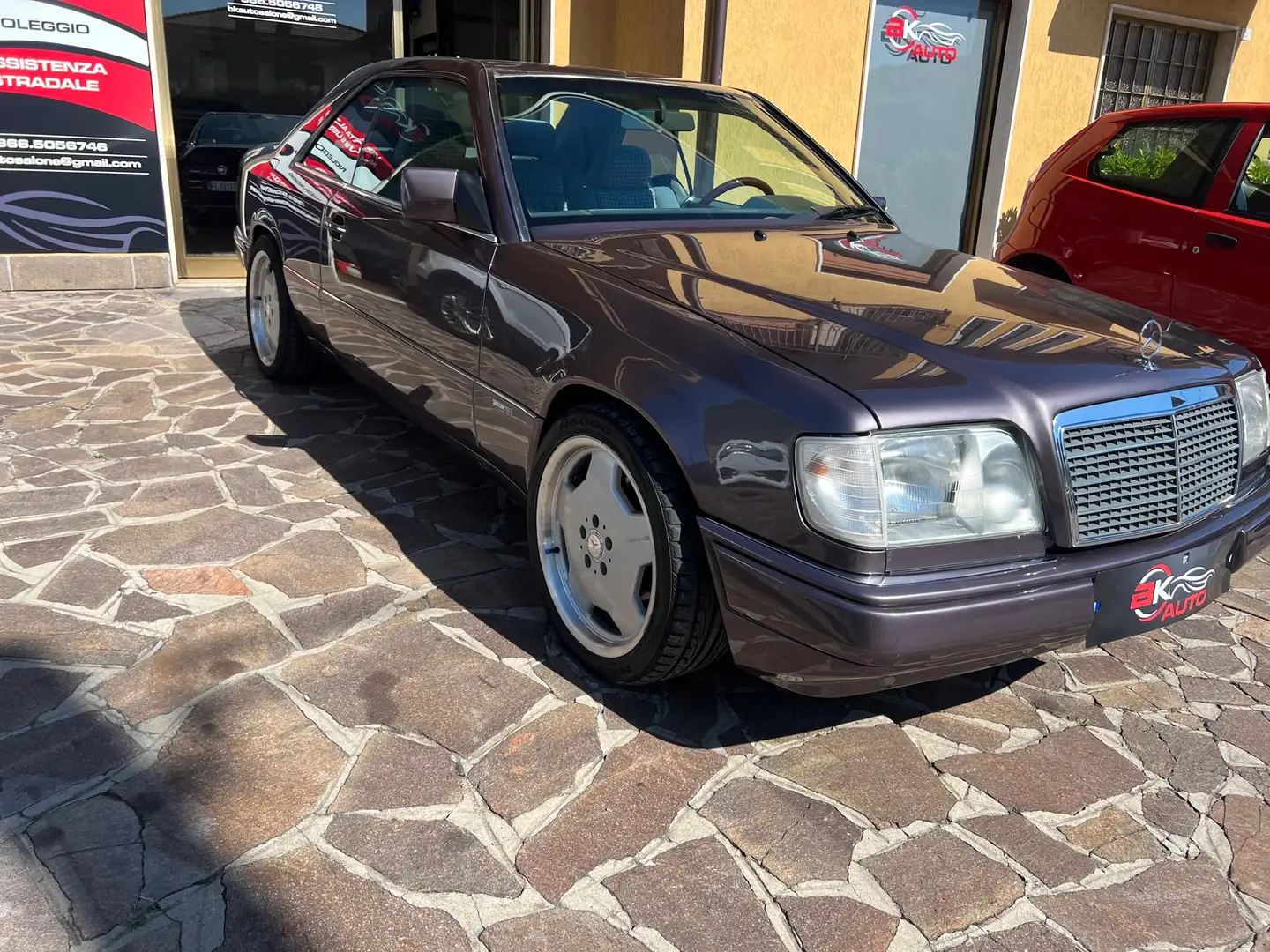 Mercedes-Benz E 320 Coupe CE Fioletowy - 2