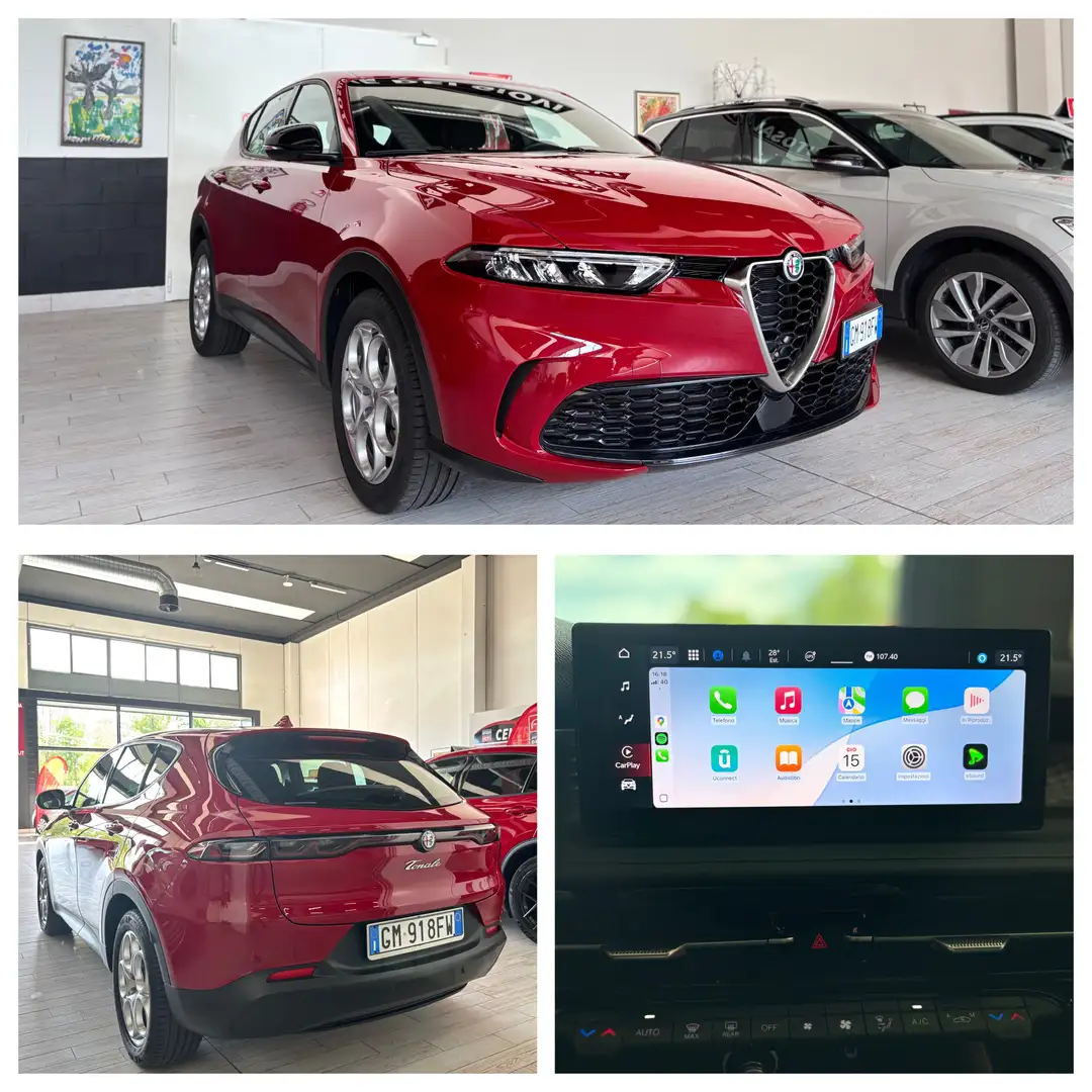 Alfa Romeo Tonale HYBRID 1.5 AZIENDALE KM.CERTIFICATI Rot - 1
