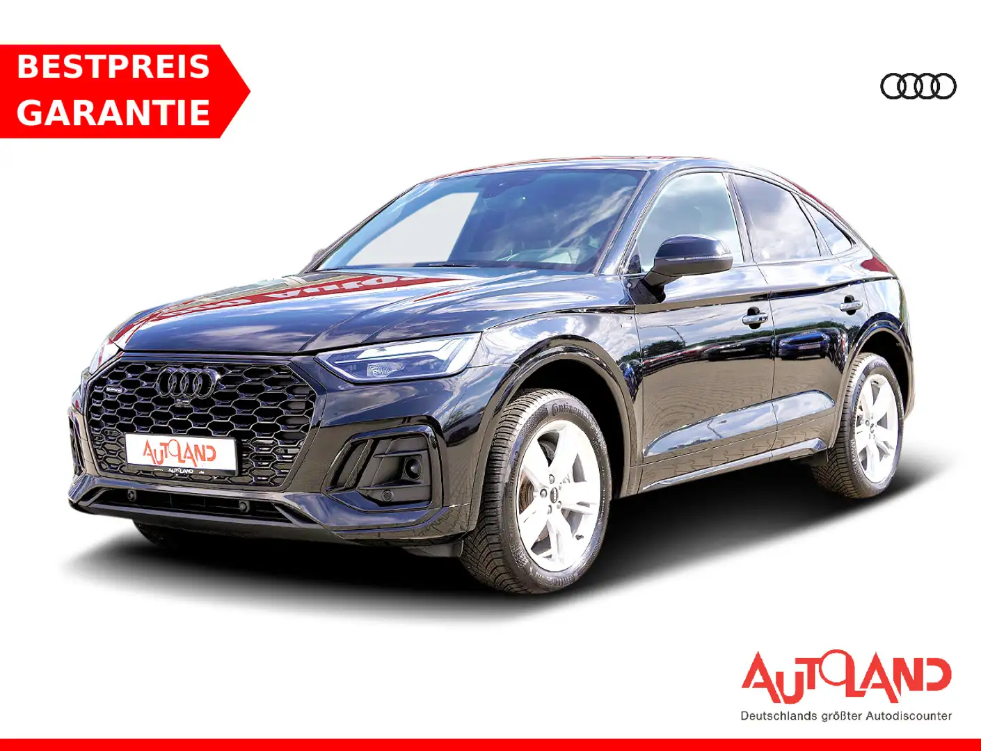 Audi Q5 Sportback 40 TDI S-Line s-tronic LED ACC Navi A Schwarz - 1
