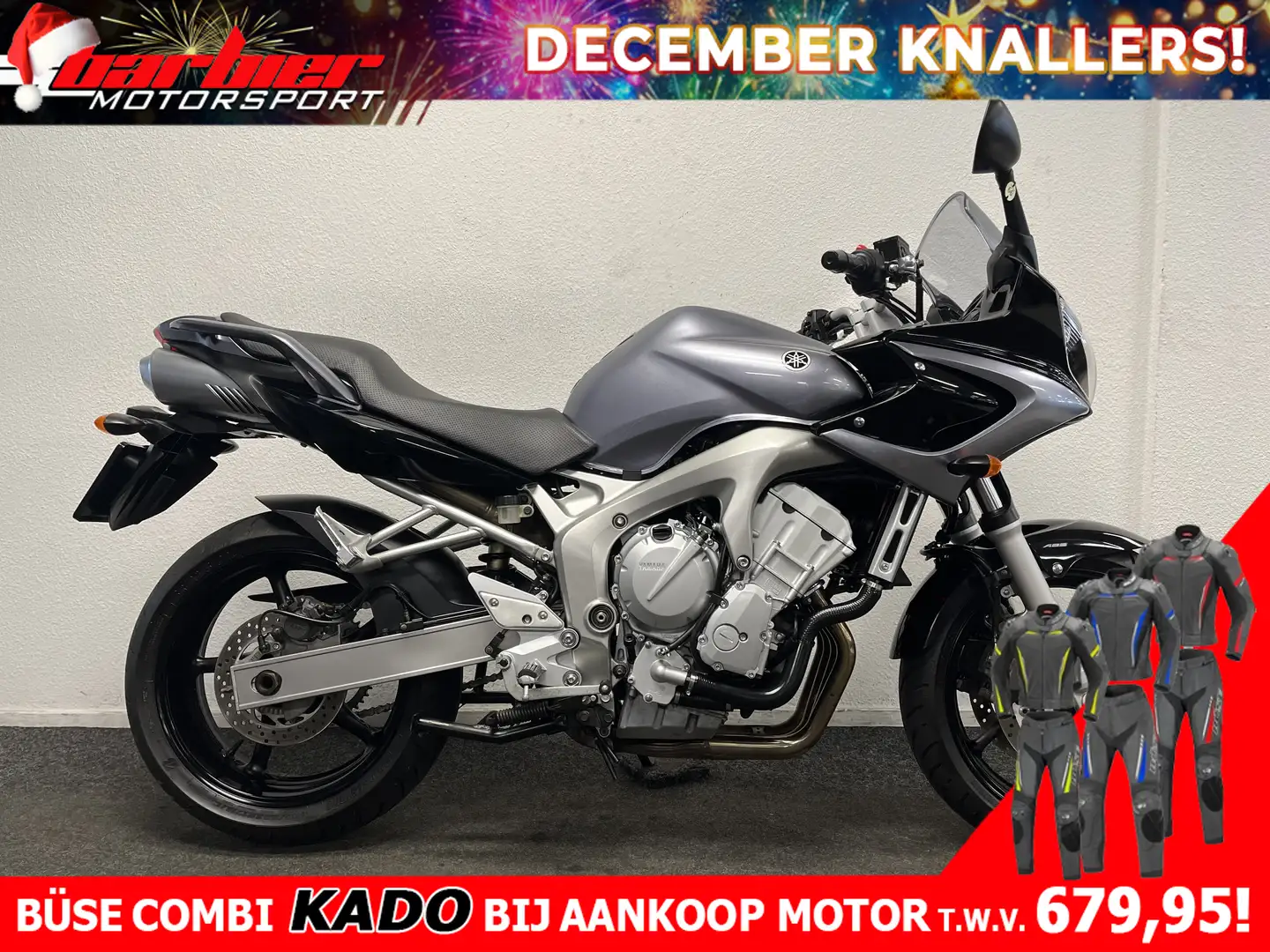 Yamaha FZ 6 S FAZER ABS Argent - 1