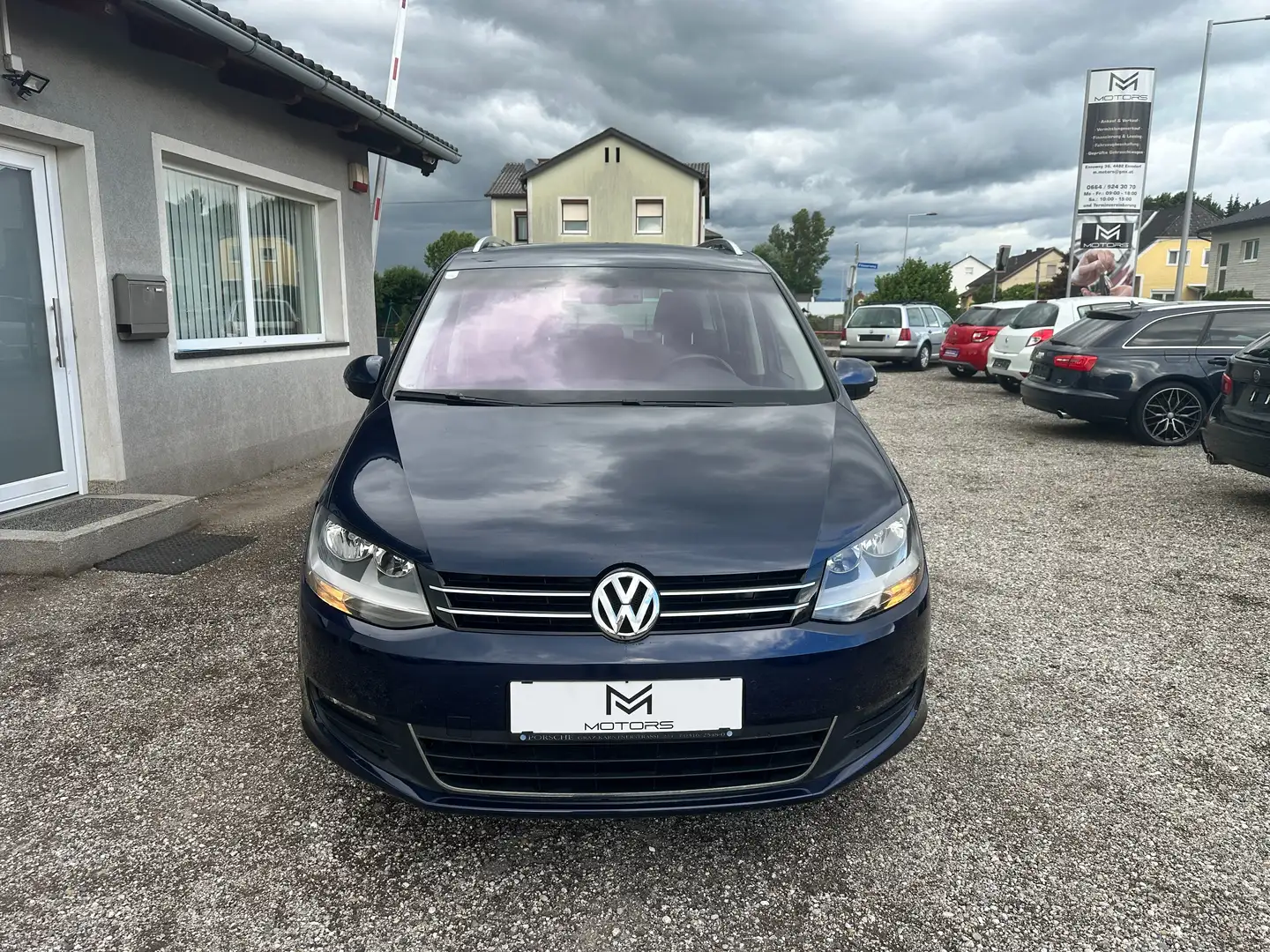 Volkswagen Sharan Comfortline BMT TDI 4 Motion Blau - 2