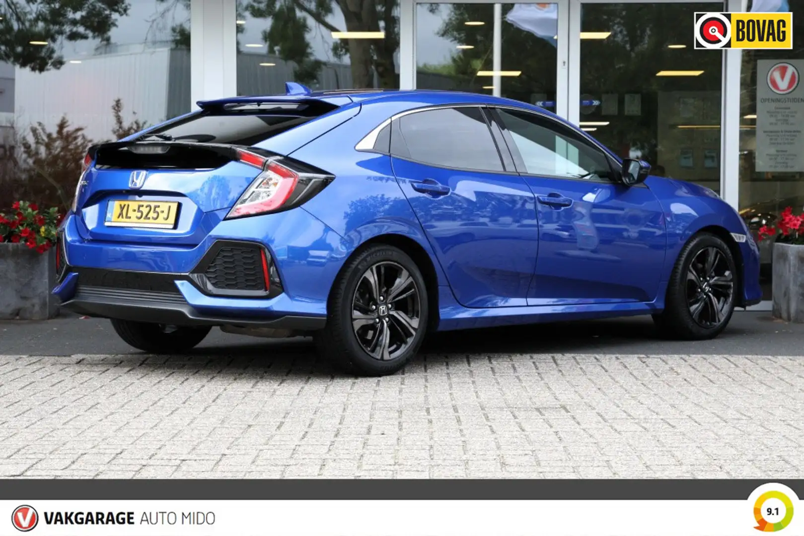 Honda Civic 1.0 i-VTEC Automaat Premium | NLD auto | Navigatie Bleu - 2