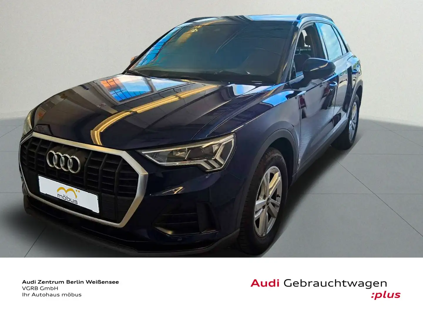 Audi Q3 35 TFSI S-TRO*RFK*LED*VC*NAVI*AAC*LEDER*SHZ** Blau - 2