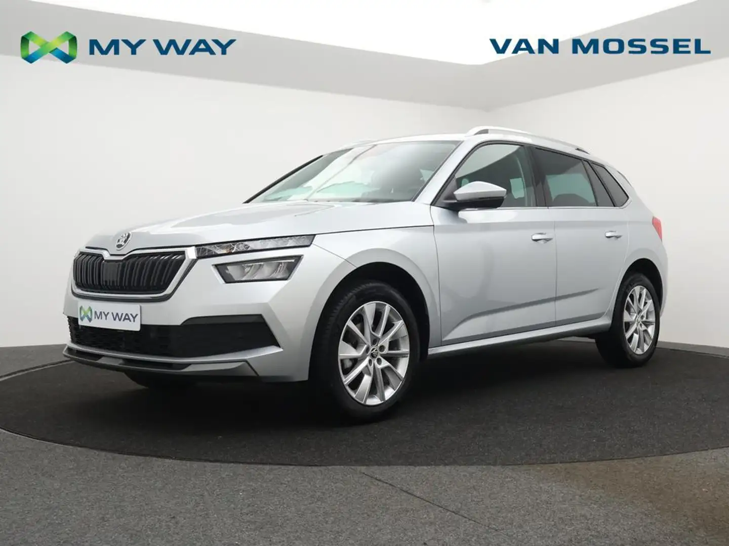 Skoda Kamiq Kamiq Clever 1.0TSI 95PK *NAVI*APP CONNECT*ZETELVE Argent - 1