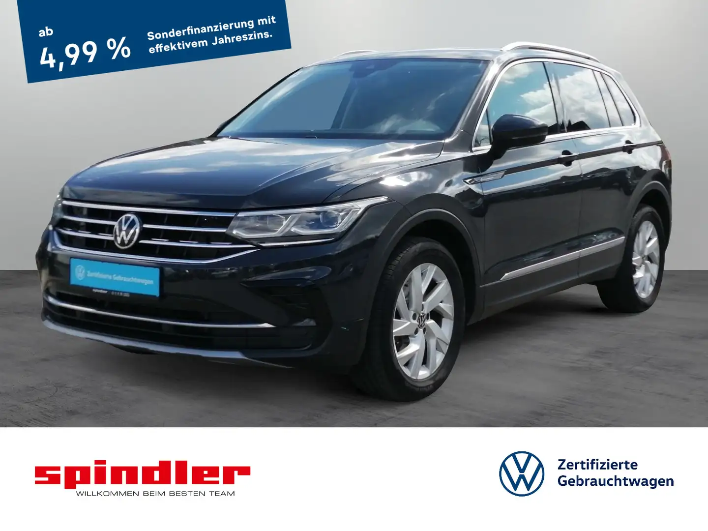 Volkswagen Tiguan Elegance DSG Sound IQLight Pano Standhzg Grau - 1