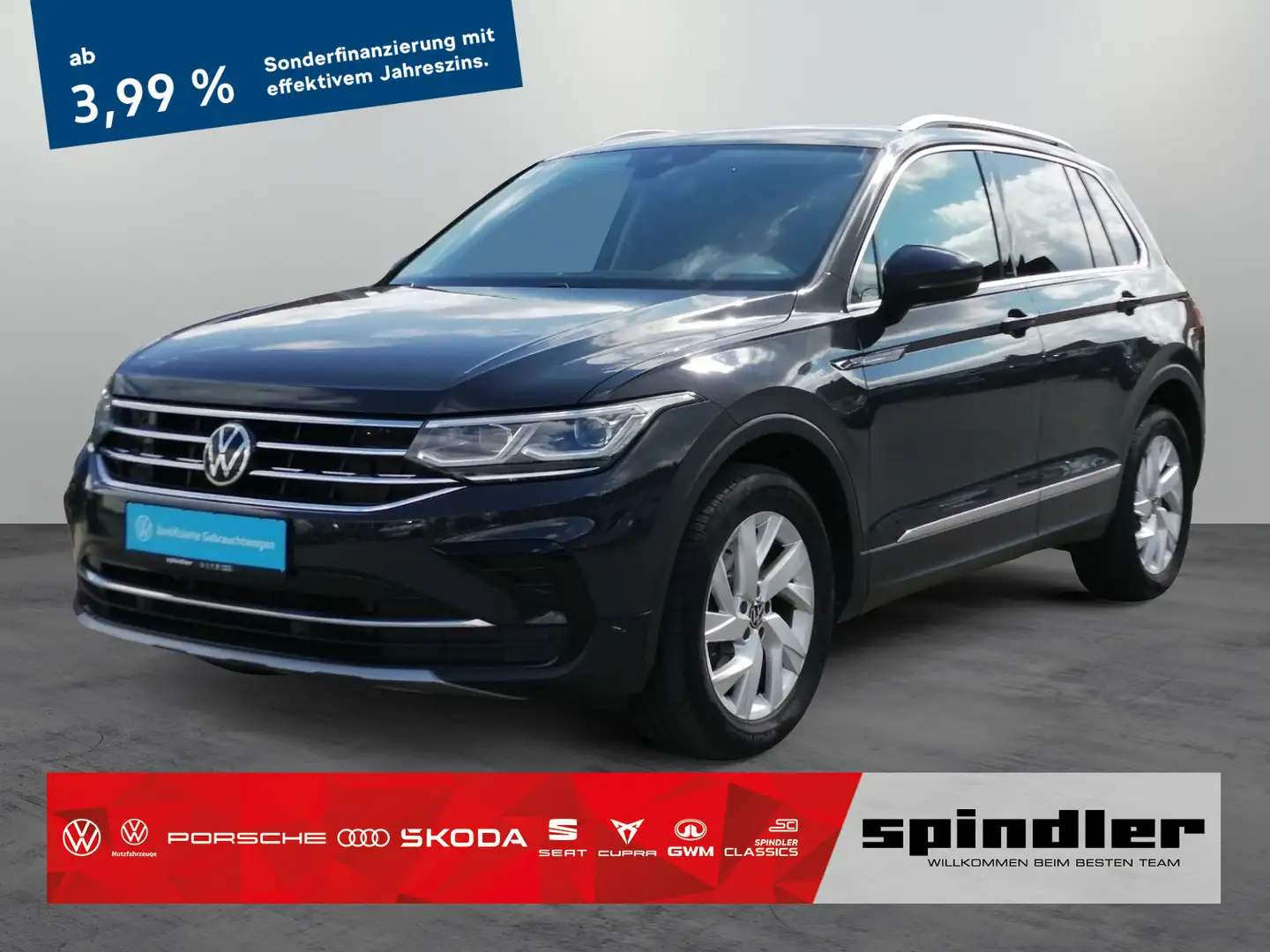 Volkswagen Tiguan Elegance DSG Sound IQLight Pano Standhzg Grigio - 1