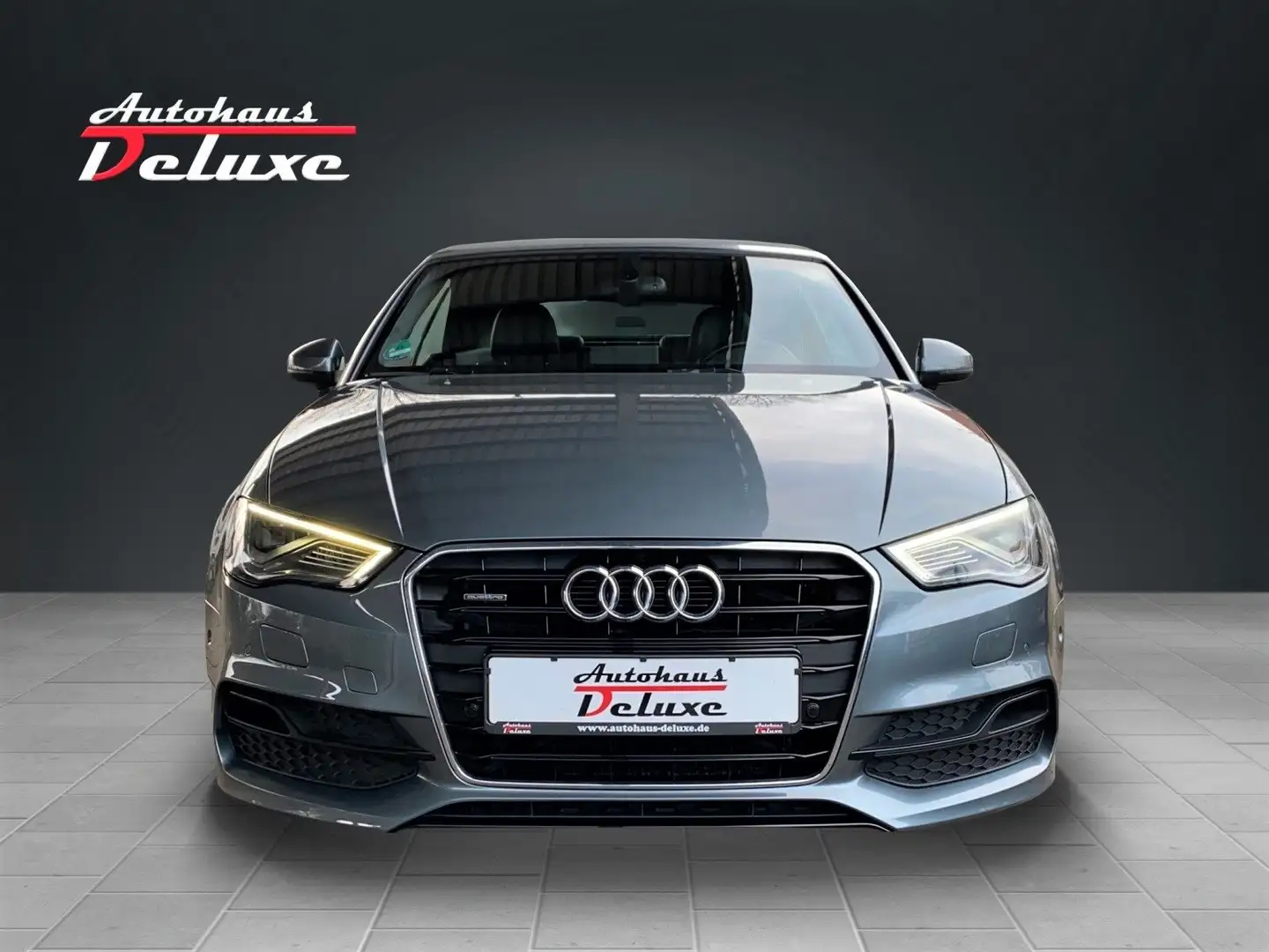 Audi A3 2,0 TDI QUATTRO CABRIOLET S-LINE SPORTPAKET Gris - 2