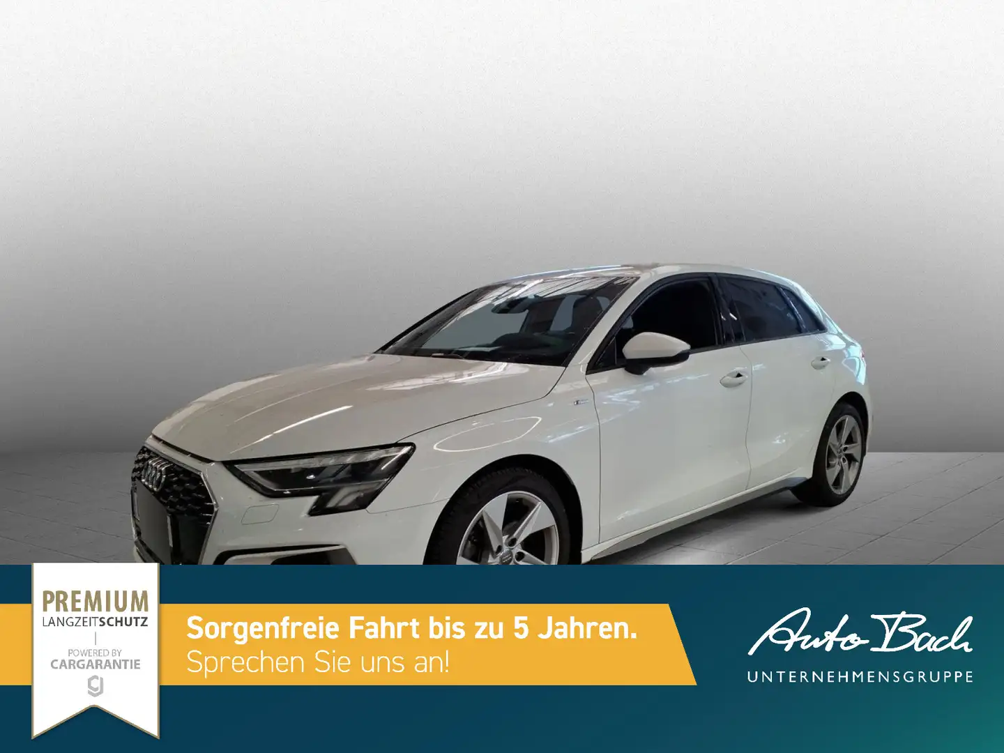 Audi A3 S line 30TDI Stronic Navi LED B&O A Weiß - 2