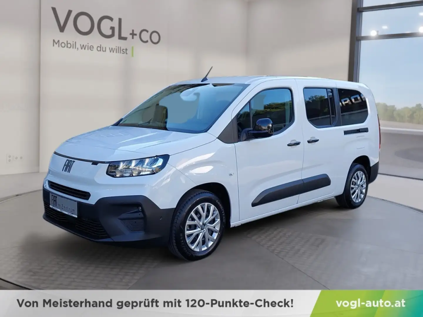 Fiat Doblo M BlueHDi 130 S&S 6-Gang-Manuell Weiß - 1