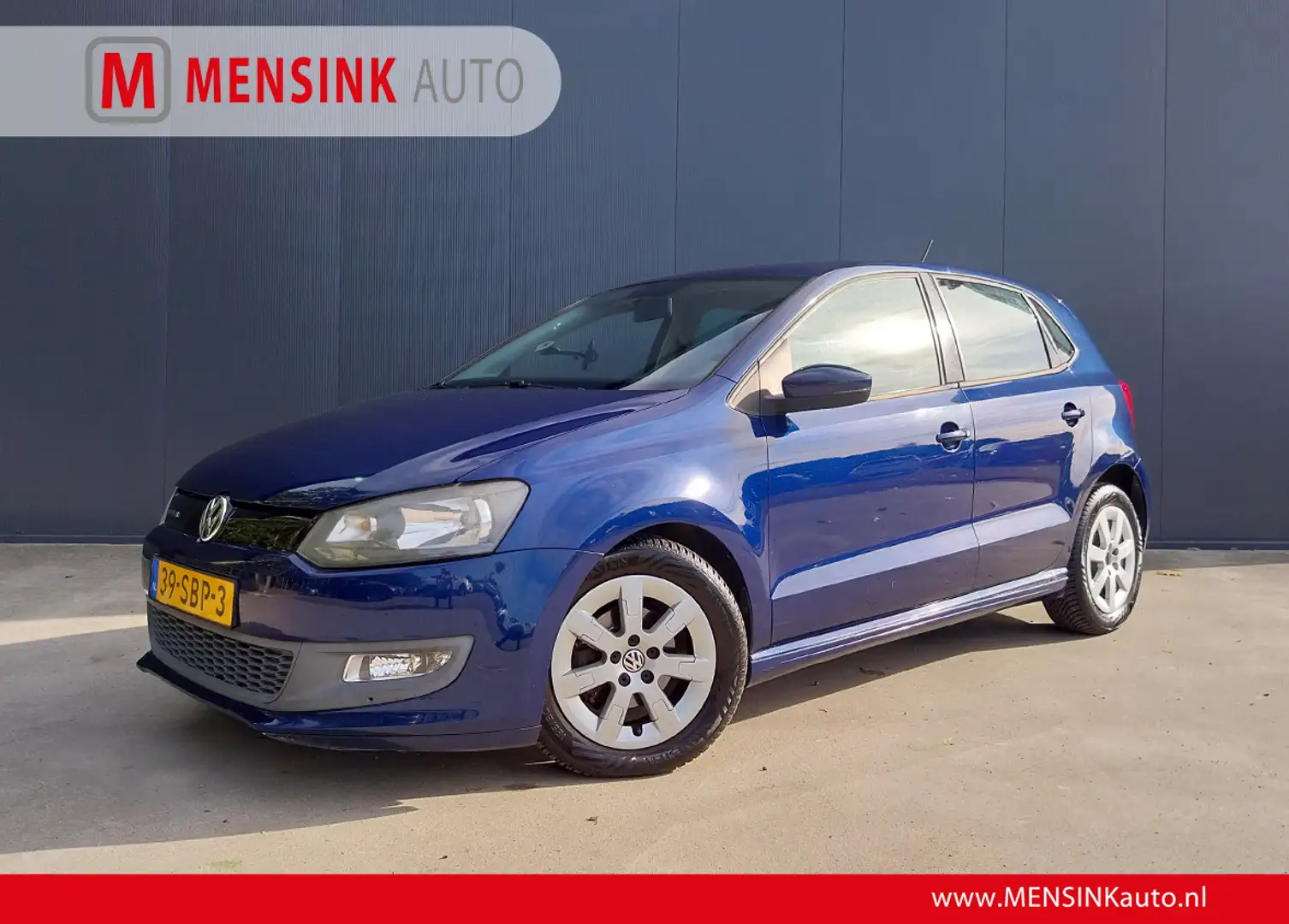 Volkswagen Polo 1.2 TDI BlueMotion Comfortline CRUISE AIRCO Bleu - 1
