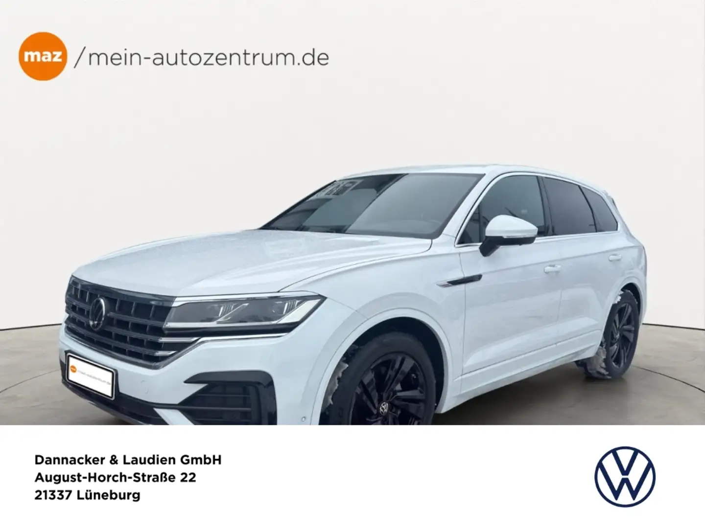 Volkswagen Touareg 3.0 V6 TDI R-Line 4Motion Alu LED Kamera Navi ACC Weiß - 1