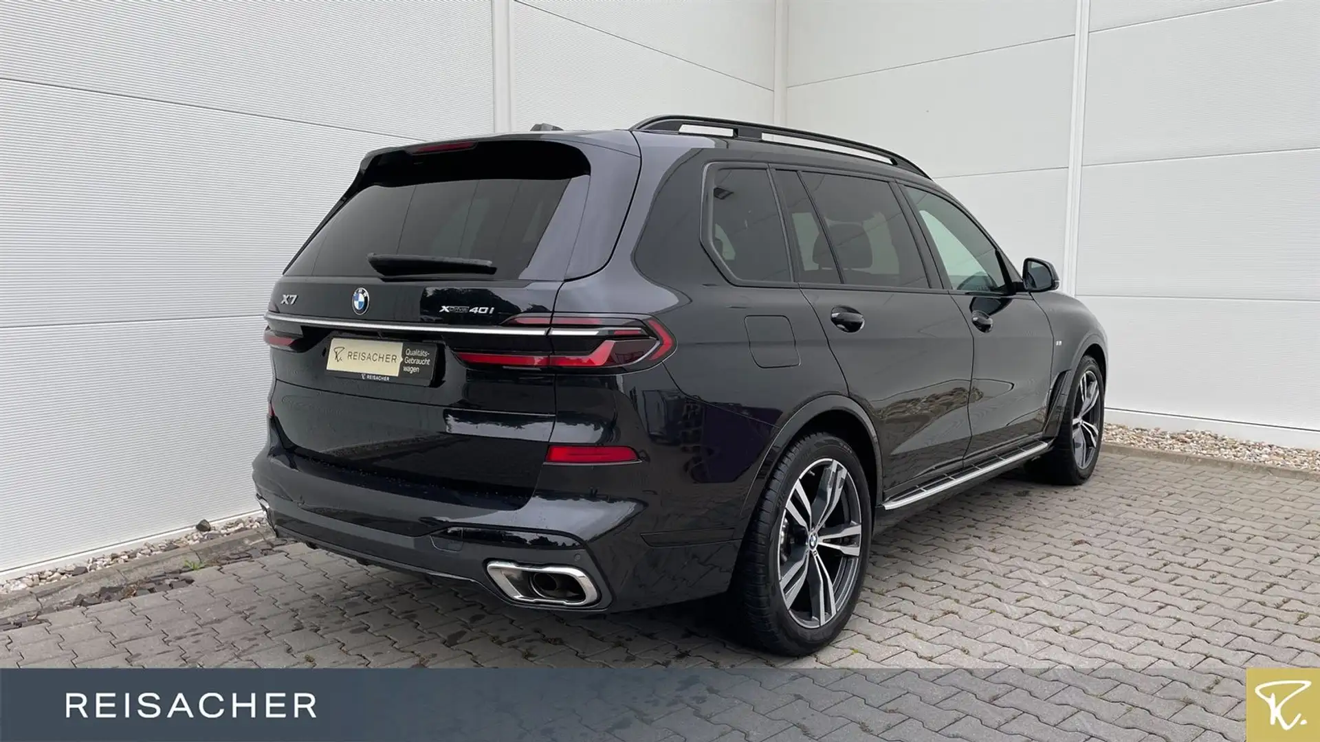 BMW X7 xDrive 40i M Sport,HuD,AHK,ACC.Sthz,SkyLounge Schwarz - 2