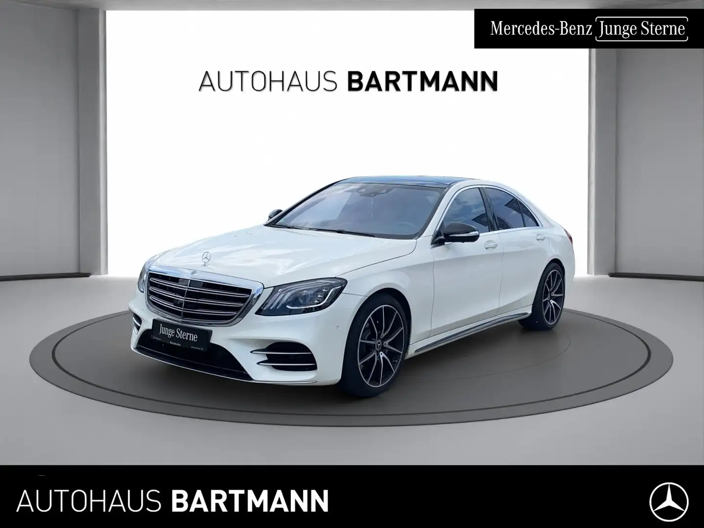 Mercedes-Benz S 500 S 500 AMG +COMAND+PANO+DISTRONIC+HEADUP+TV+SOUND Blanc - 1