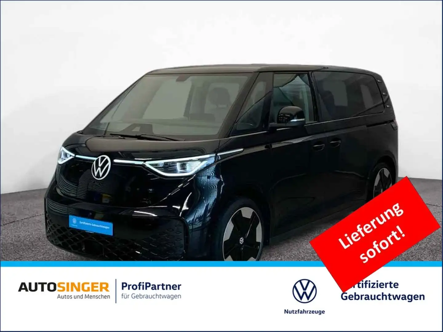 Volkswagen ID. Buzz Pro AHK*NAV*PREMIUM INT*ACC*AREA*IQ-L* Schwarz - 1