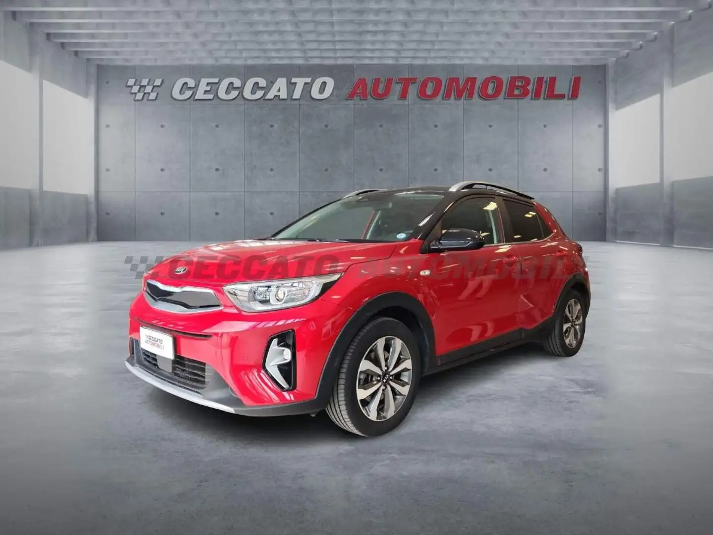Kia Stonic Stonic 1.2 Style ecogpl 82cv Rosso - 1