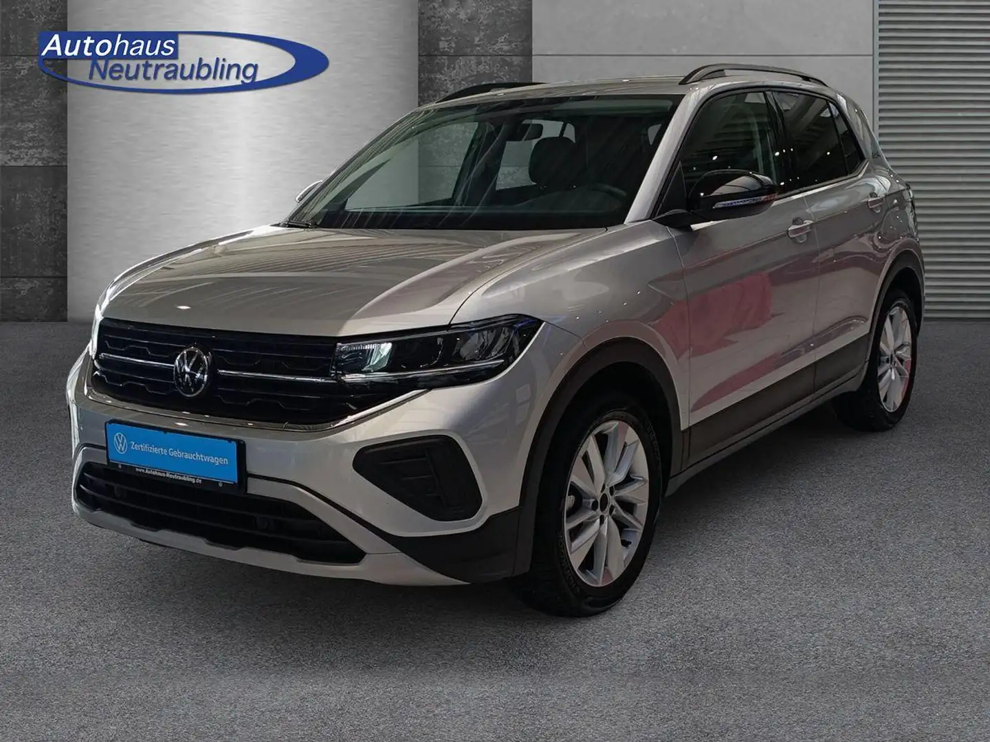 Volkswagen T-Cross 1.0 TSI "GOAL" 95 PS +NAVI+SHZ+PDC+KLIMA+ Silber - 2