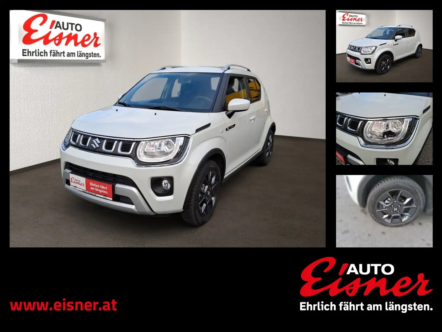 Suzuki Ignis 1.2 DJ HYBRID SHINE TOP Zustand, s. w. KM Blanc - 1