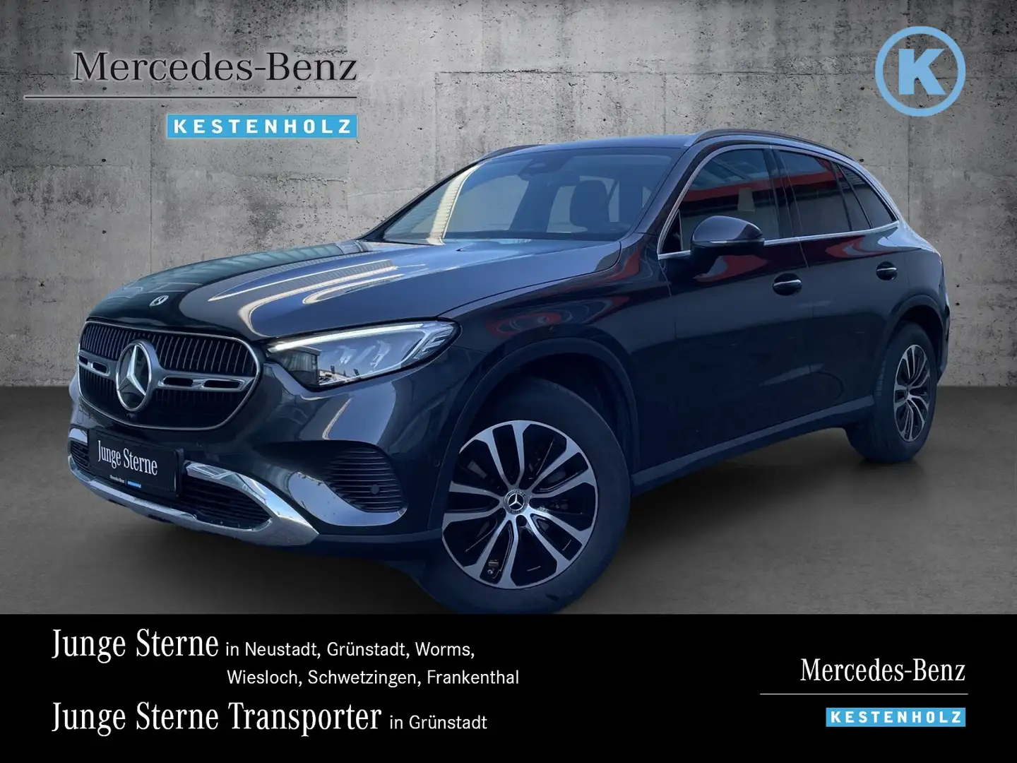 Mercedes-Benz GLC 220 GLC 220 d 4M AVANTGARDE+AHK+STHZ+KAM+MEMO+EASYP Grigio - 1