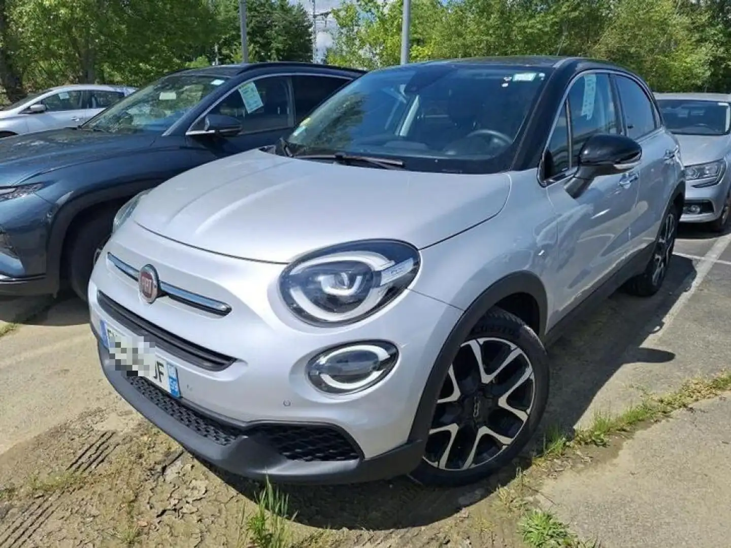 Fiat 500X 1.6 Mjt 120cv ELYSIA *FULL LED*NAVI Gris - 1