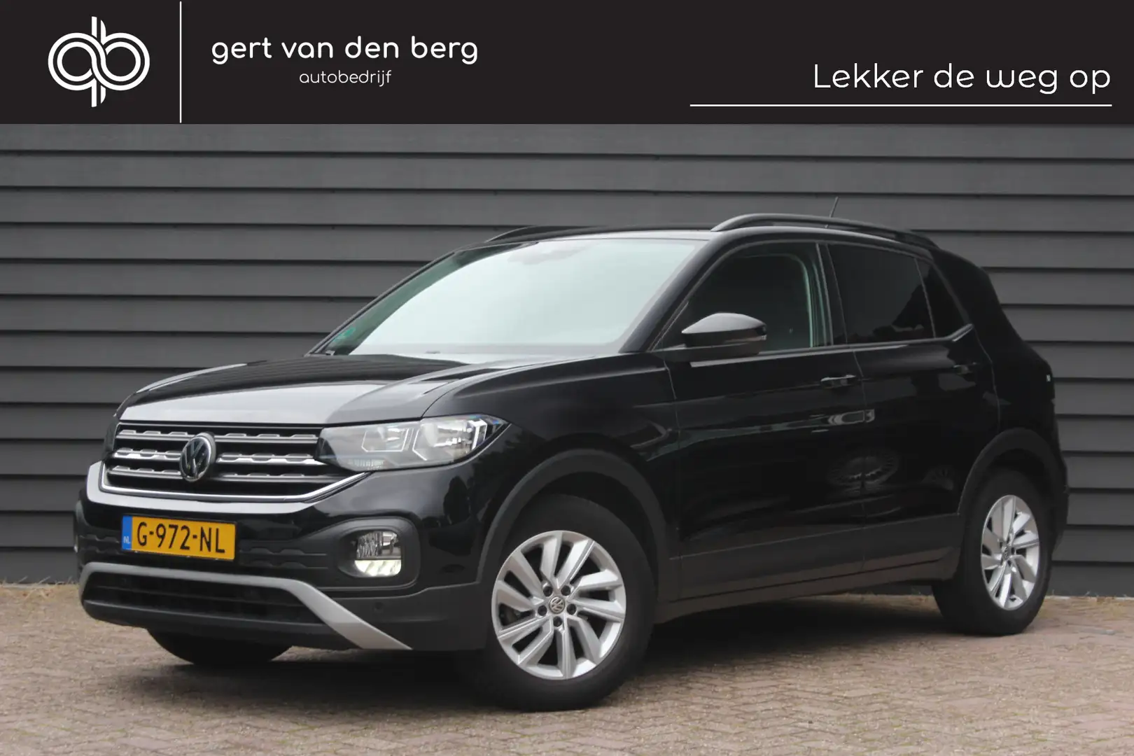Volkswagen T-Cross 1.0 TSI Life - CARPLAY - NAVIGATIE - CLIMATE CONTR Zwart - 1